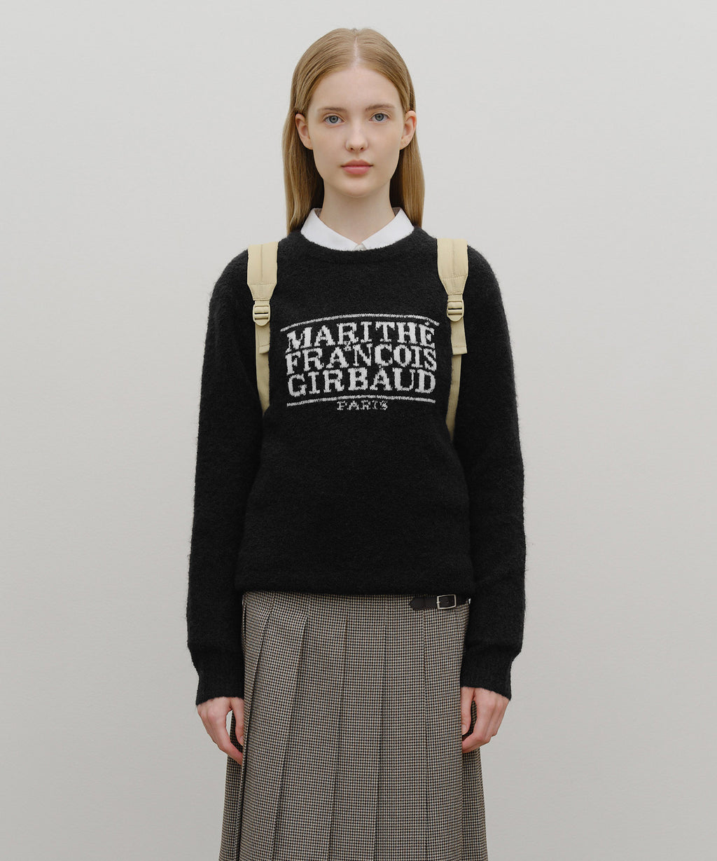 Marithe & Francois Girbaud - Classic Logo Padding Backpack (Beige) product image 10 | TRAB K-Fashion Australia