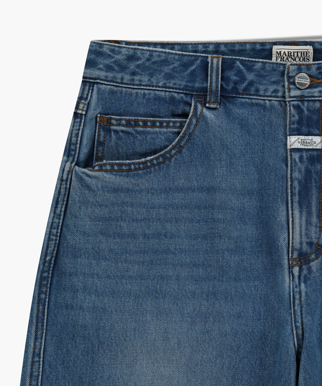 Marithe & Francois Girbaud - High Straight Denim Pants (Blue) product image 10 | TRAB K-Fashion Australia