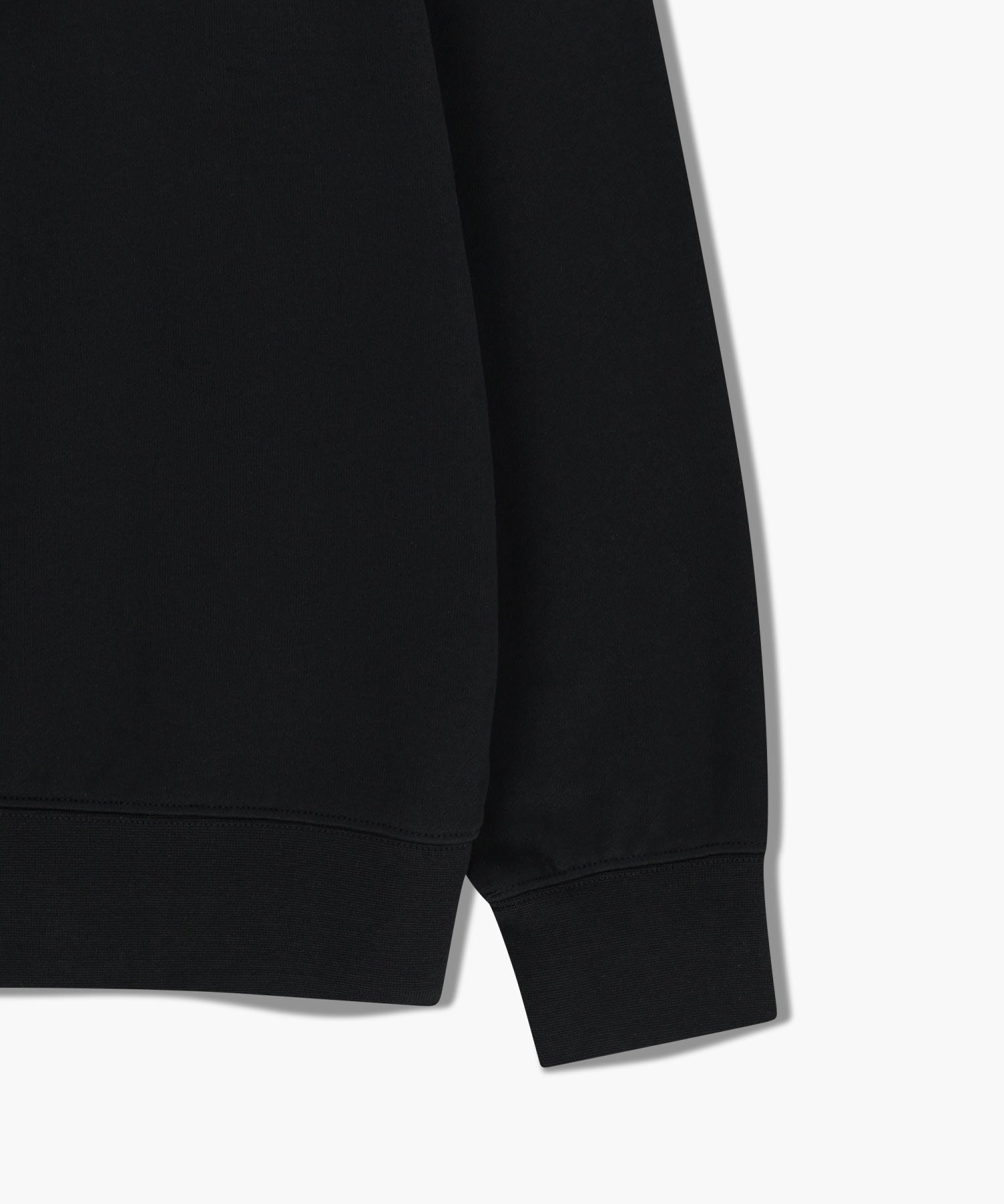 Marithe & Francois Girbaud - Classic Logo Embroidery Sweatshirt (brushed) (Black) product image 10 | TRAB K-Fashion Australia