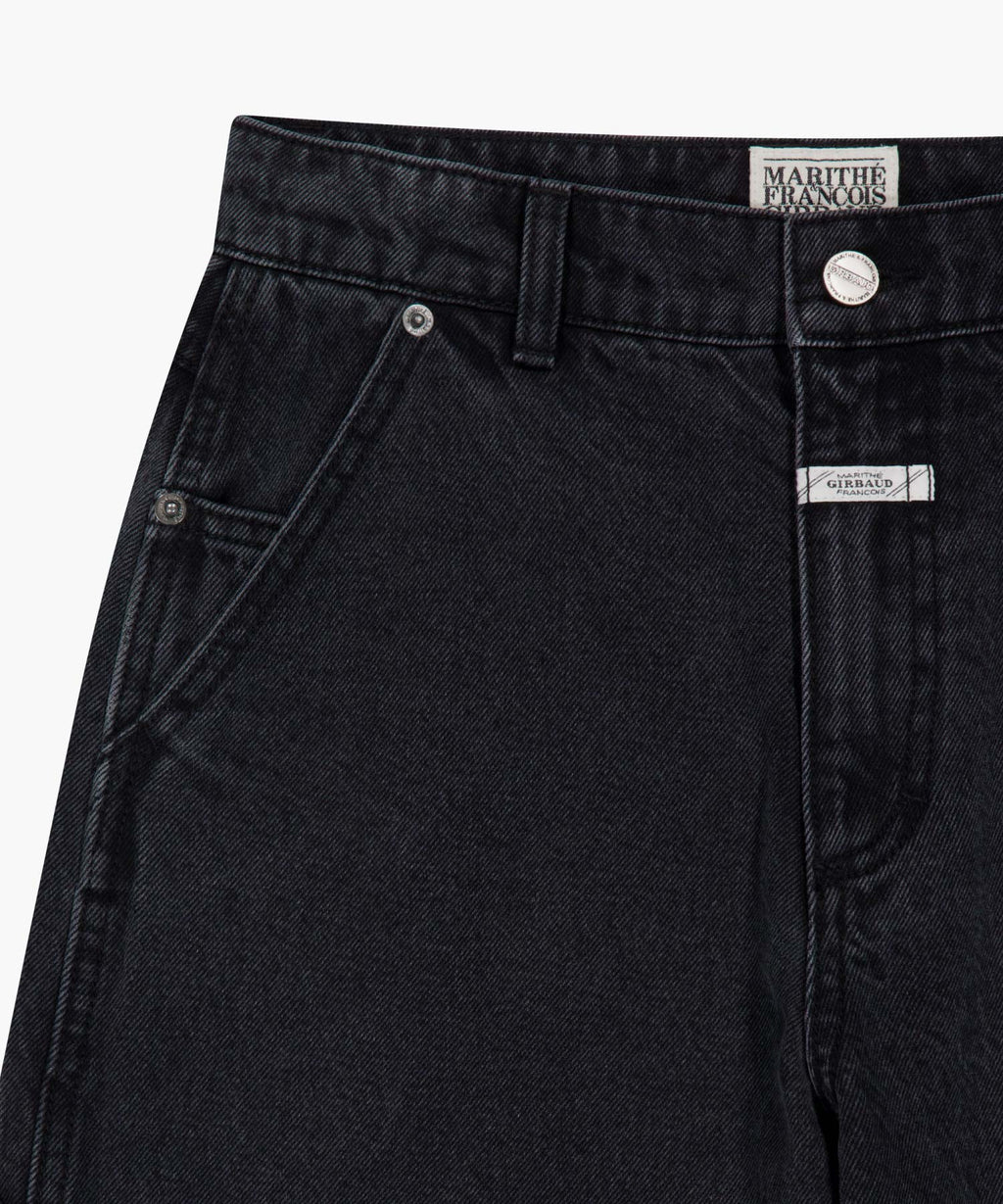 Marithe & Francois Girbaud - Carpenter Denim Pants (Black) product image 10 | TRAB K-Fashion Australia