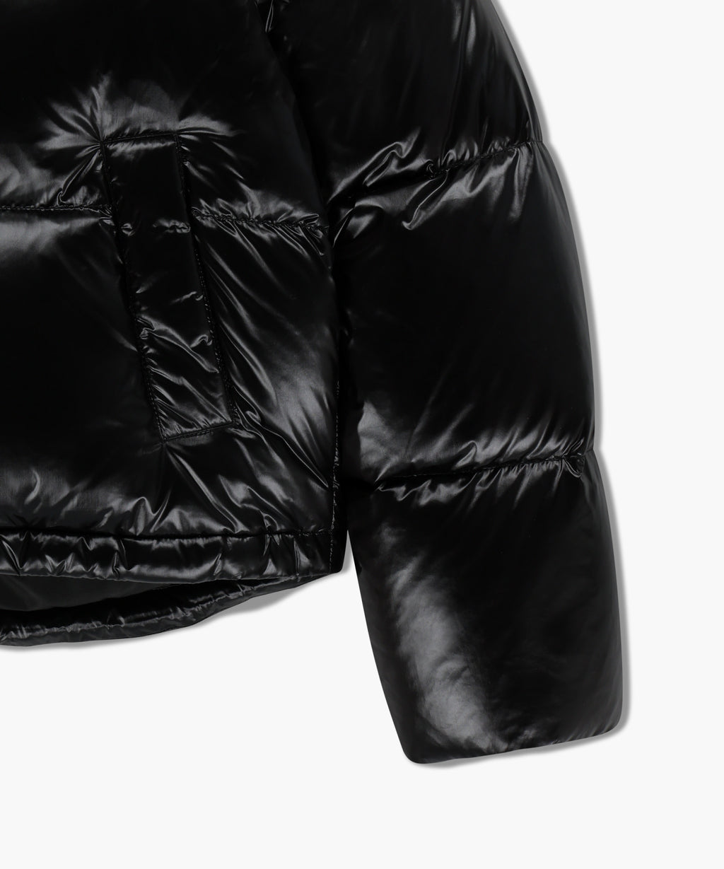 Marithe & Francois Girbaud - Glossy Crop Down Jacket (Black) product image 10 | TRAB K-Fashion Australia