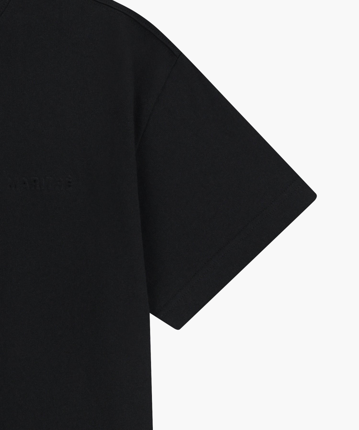 Marithe & Francois Girbaud - Embo Small Regular Logo Tee (Black) product image 10 | TRAB K-Fashion Australia