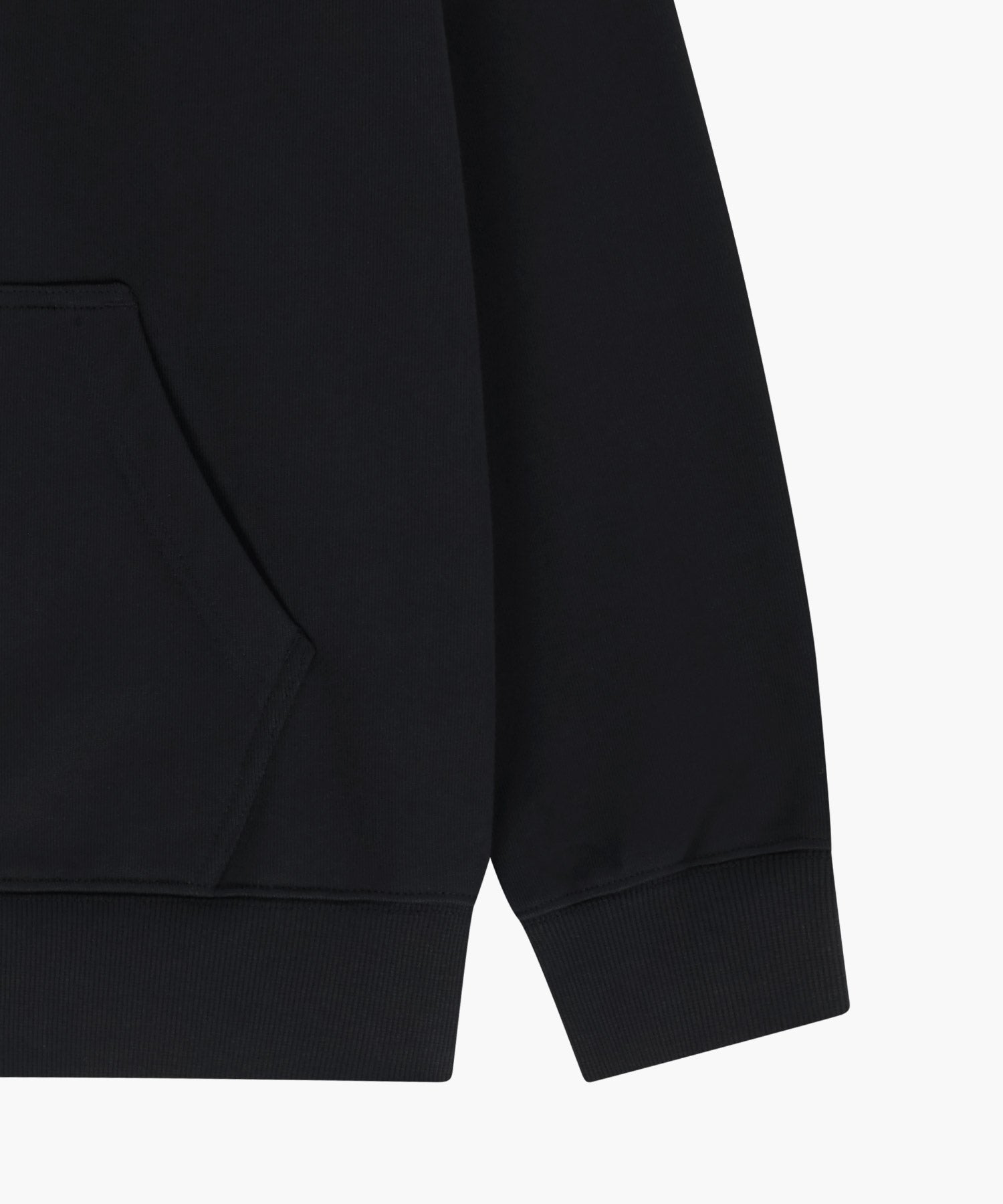 Marithe & Francois Girbaud - Classic Logo Embroidery Hoodie (Black Black) product image 10 | TRAB K-Fashion Australia