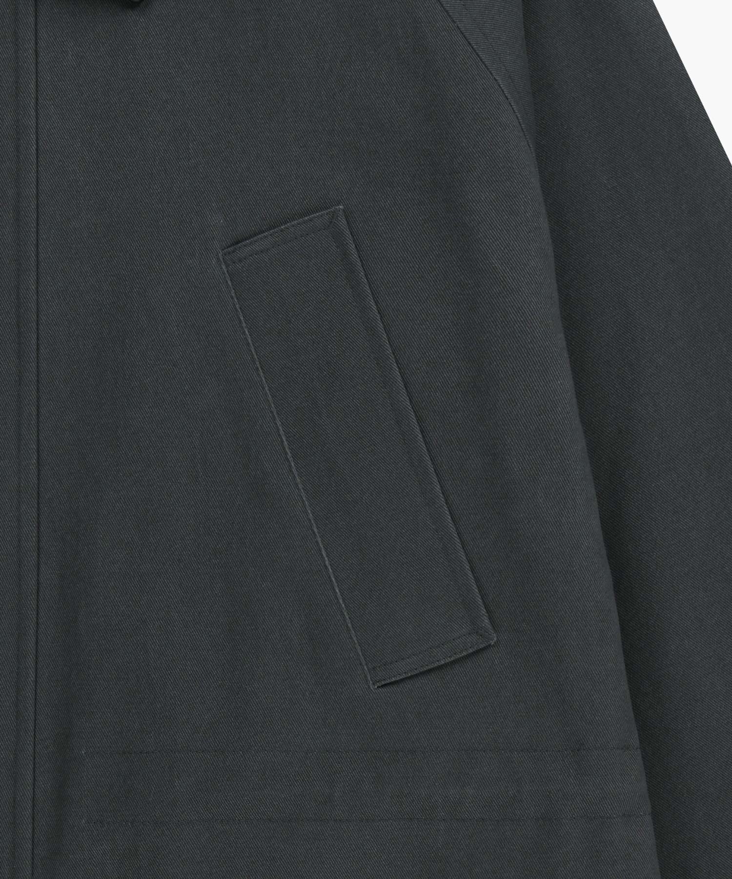 Marithe & Francois Girbaud - Cotton Washed Hunting Jacket (Charcoal) product image 10 | TRAB K-Fashion Australia