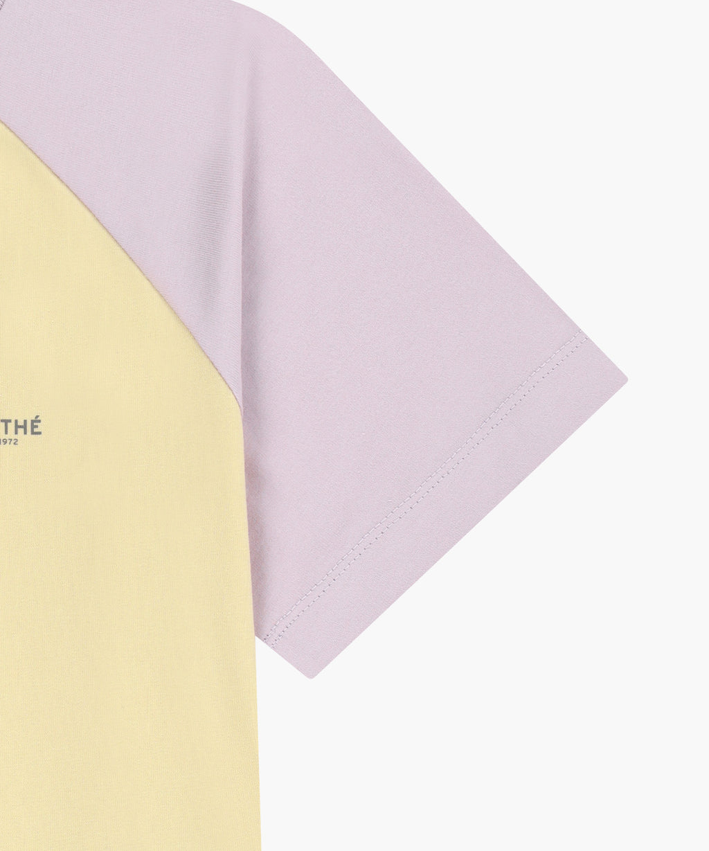 Marithe & Francois Girbaud - Small Regular Logo Raglan Crop Tee (Light Purple) product image 10 | TRAB K-Fashion Australia