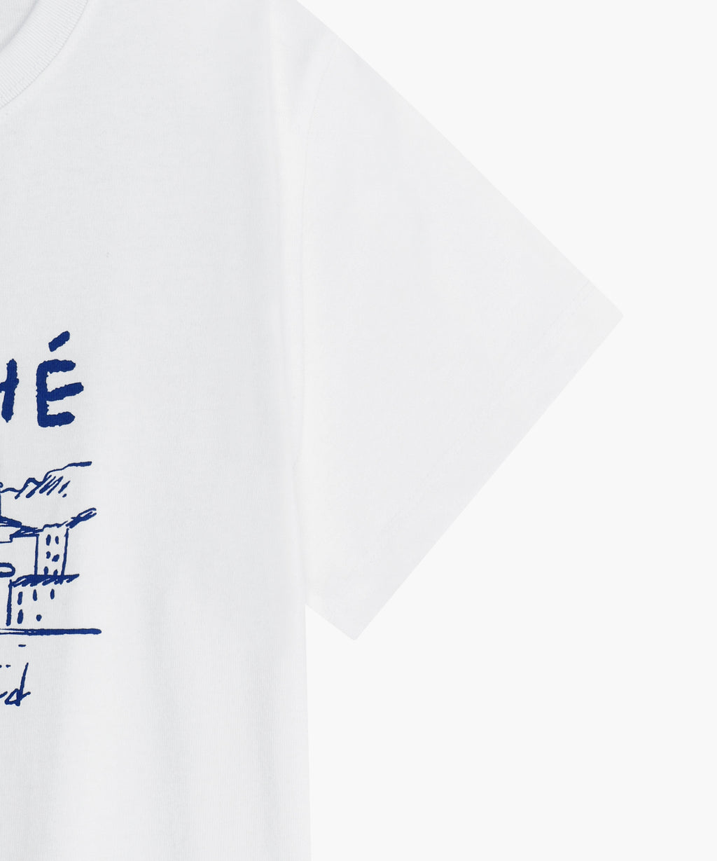 Marithe & Francois Girbaud - French Graphic Crop Tee (White) product image 10 | TRAB K-Fashion Australia