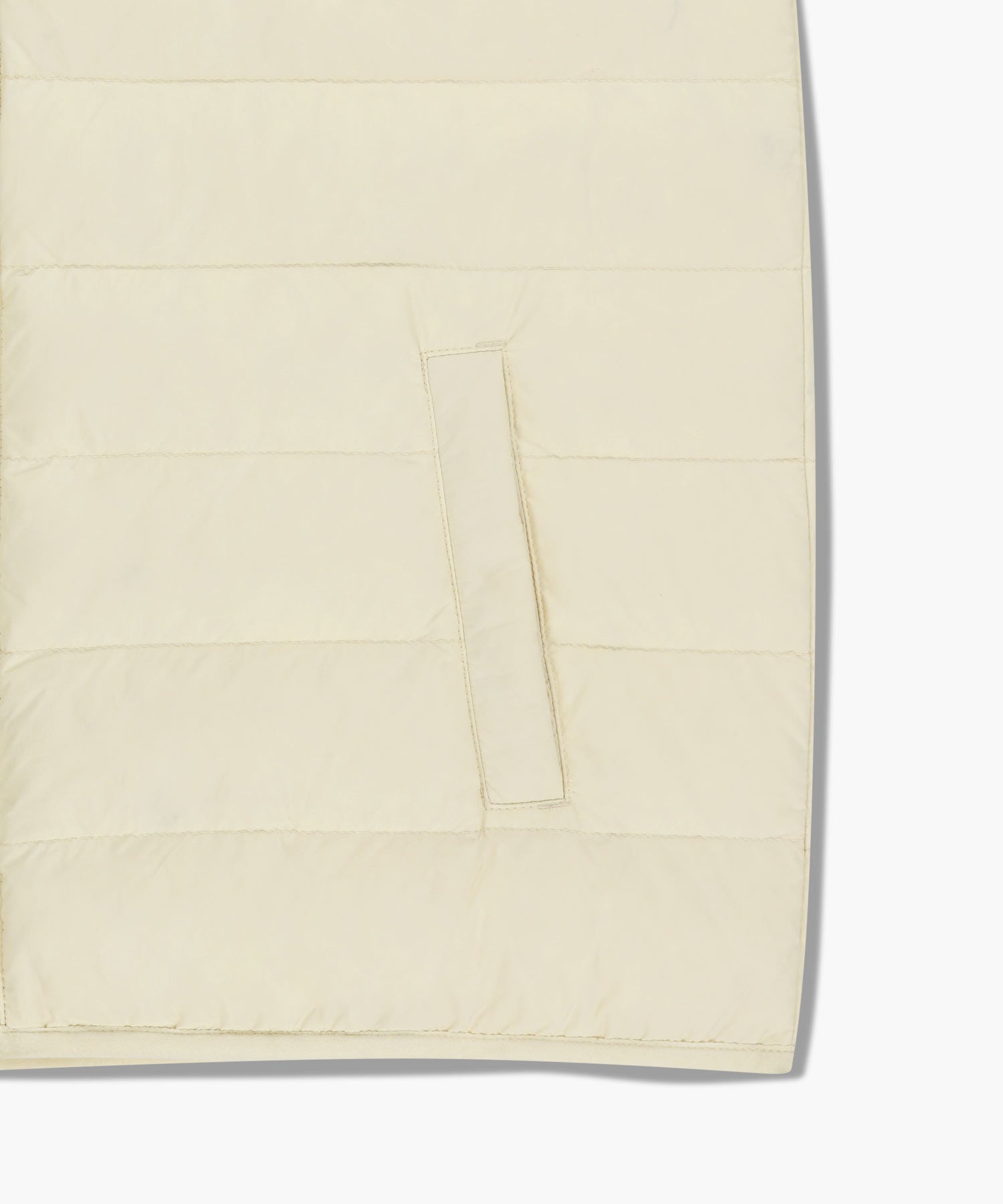 Marithe & Francois Girbaud - Classic Logo Light Down Vest (Cream) product image 10 | TRAB K-Fashion Australia