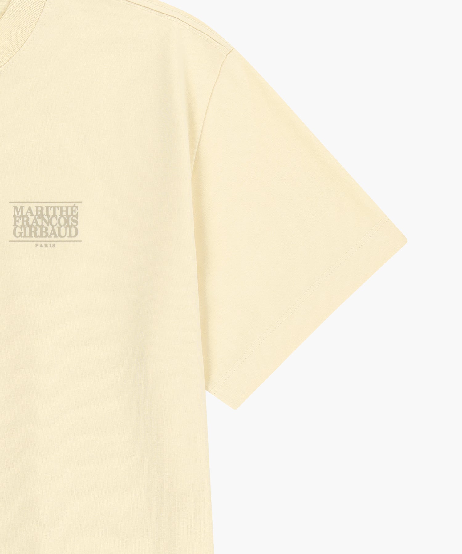 Marithe & Francois Girbaud - Aerocool Small Classic Logo Tee (Beige) product image 10 | TRAB K-Fashion Australia
