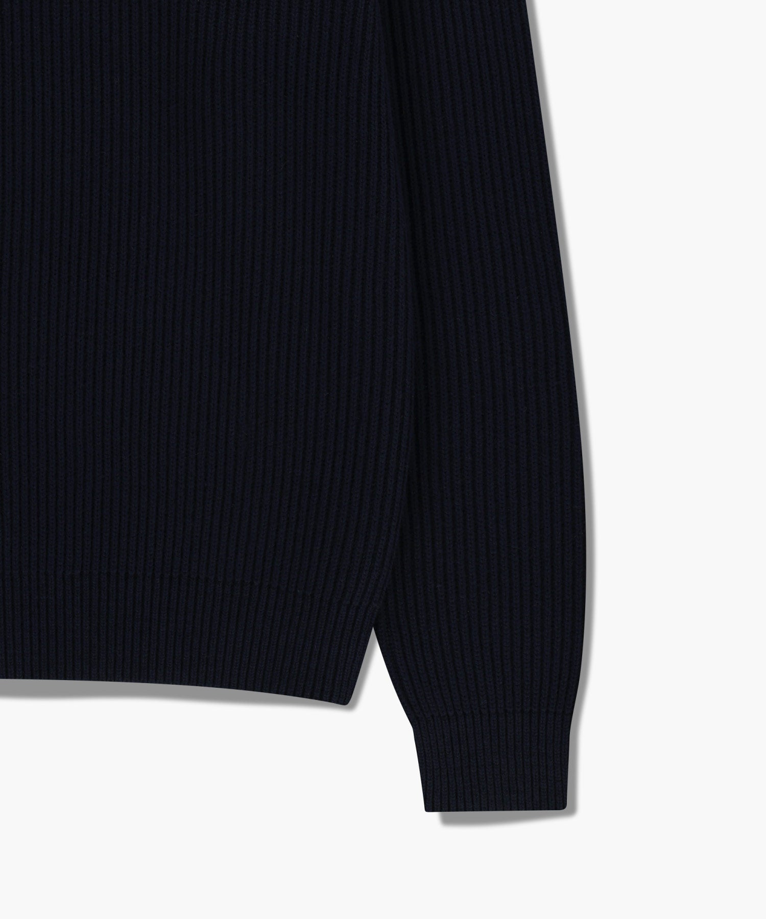 Marithe & Francois Girbaud - Half Neck Zipup Knit (Navy) product image 10 | TRAB K-Fashion Australia
