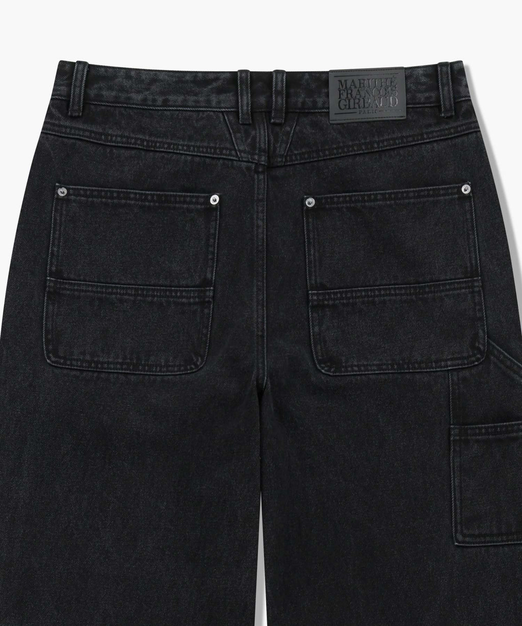 Marithe & Francois Girbaud - Double Knee Carpenter Denim Pants (Black) product image 10 | TRAB K-Fashion Australia