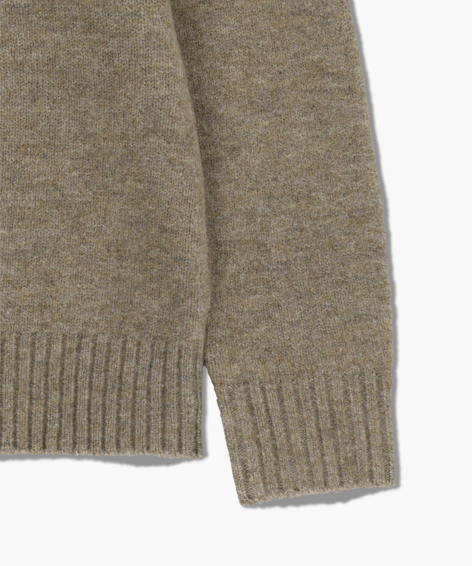 Marithe & Francois Girbaud - Fairisle Crew Neck Knit Pullover (Beige) product image 10 | TRAB K-Fashion Australia