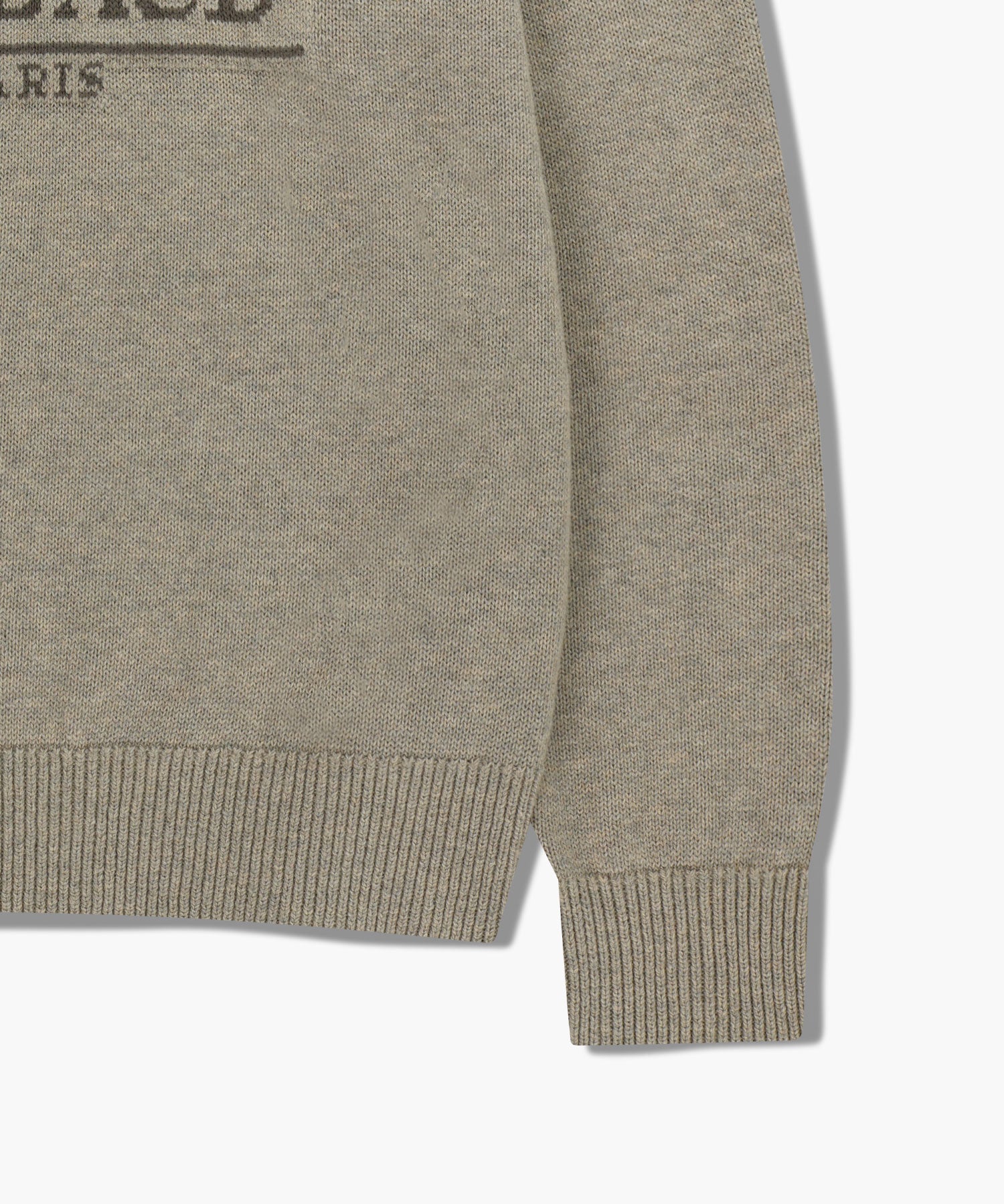 Marithe & Francois Girbaud - Classic Logo Knit Pullover (Oatmeal) product image 13 | TRAB K-Fashion Australia