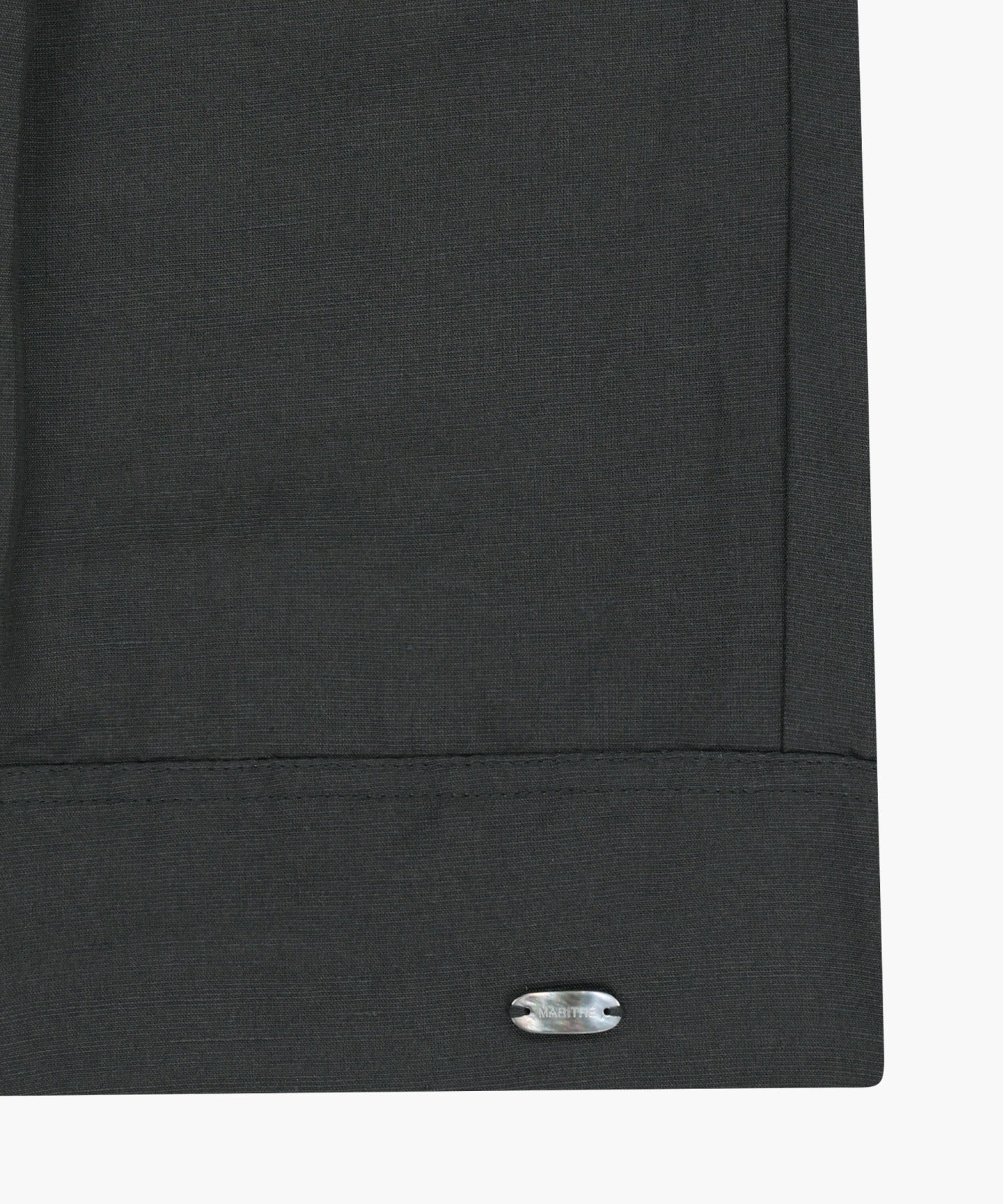 Marithe & Francois Girbaud - Easy Linen Shorts (Charcoal) product image 10 | TRAB K-Fashion Australia