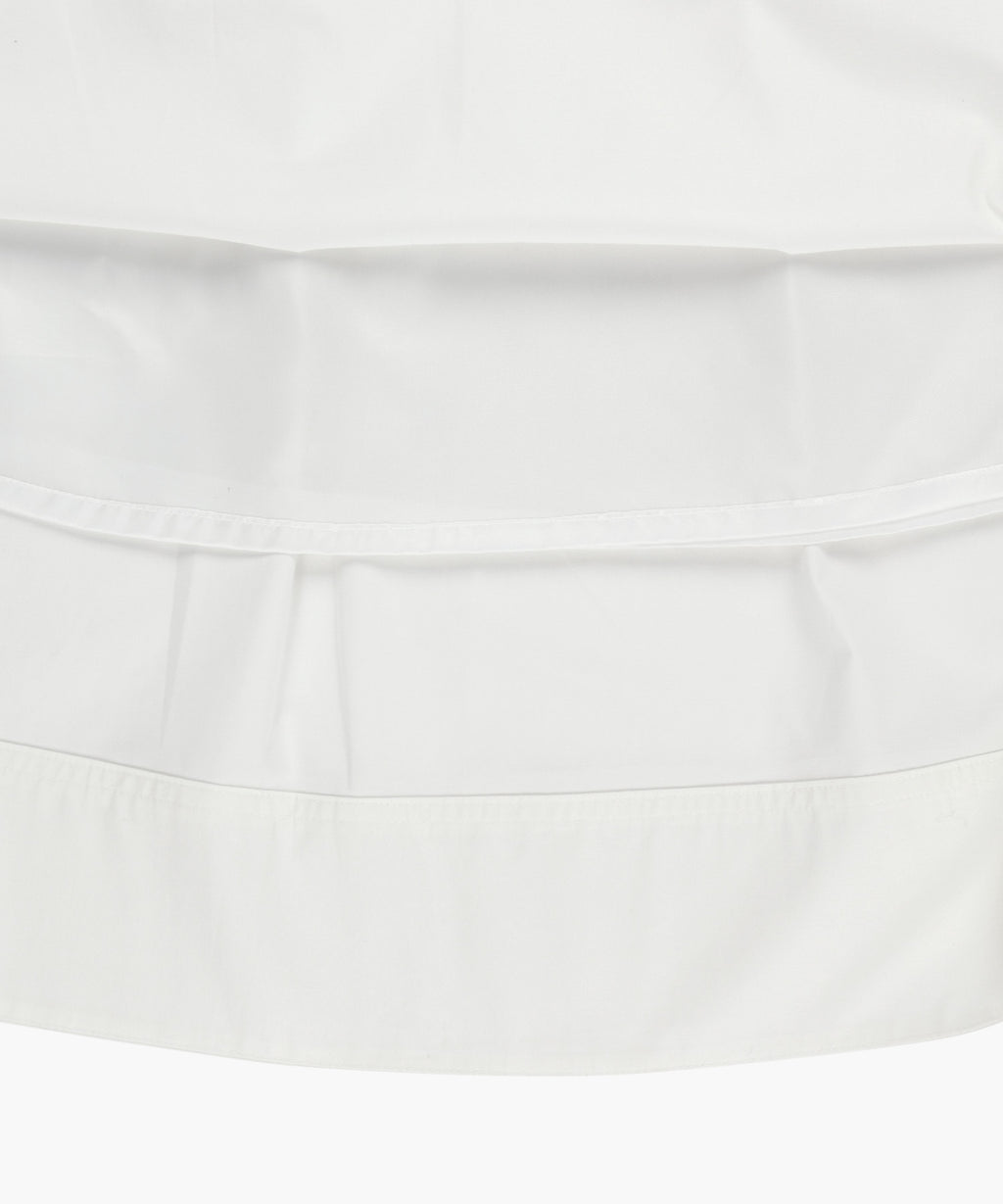 Marithe & Francois Girbaud - Cotton Waist Wrinkle Skirt (White) product image 10 | TRAB K-Fashion Australia