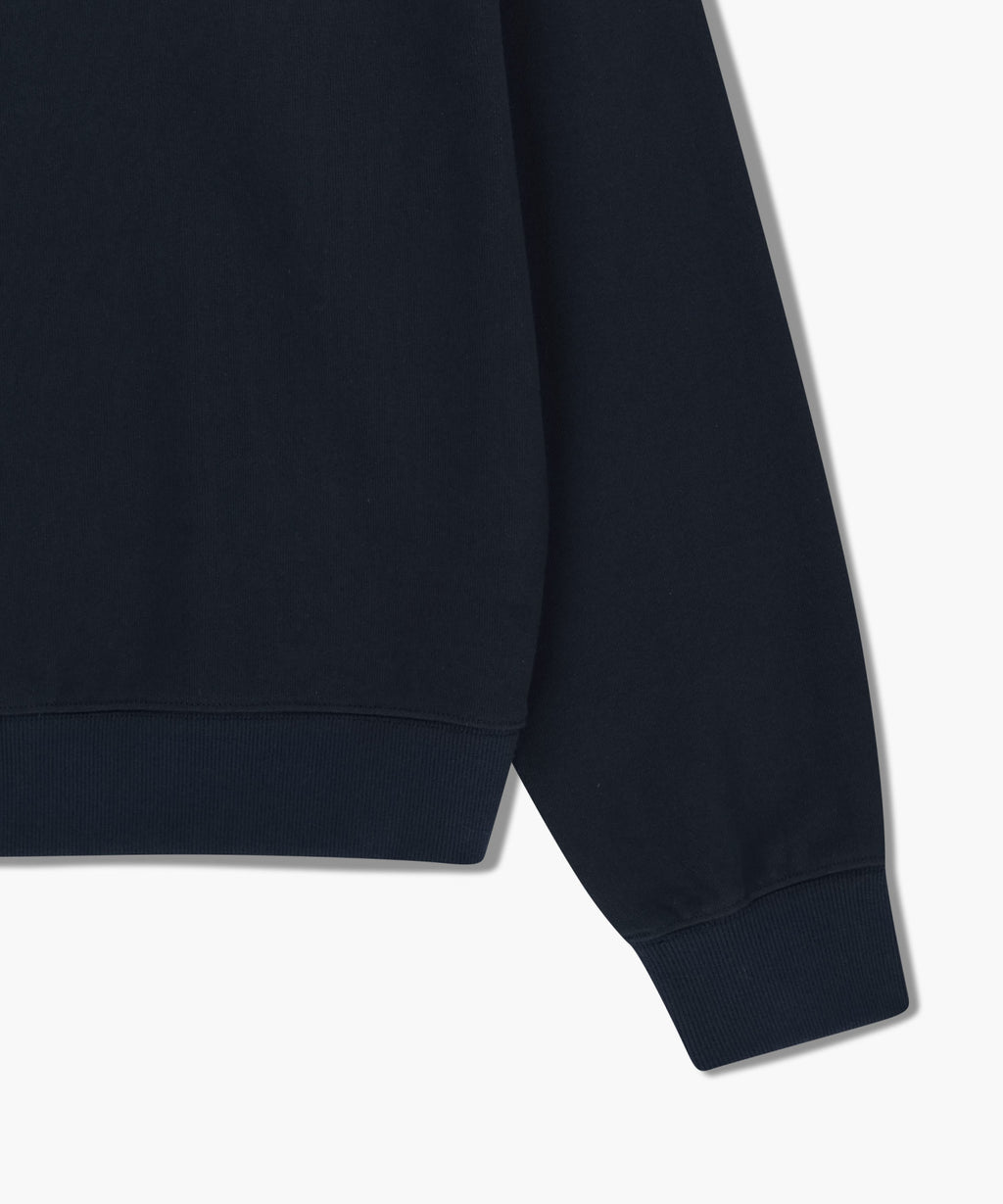 Marithe & Francois Girbaud - Boat Neck Oversized Sweatshirt (Navy) product image 10 | TRAB K-Fashion Australia