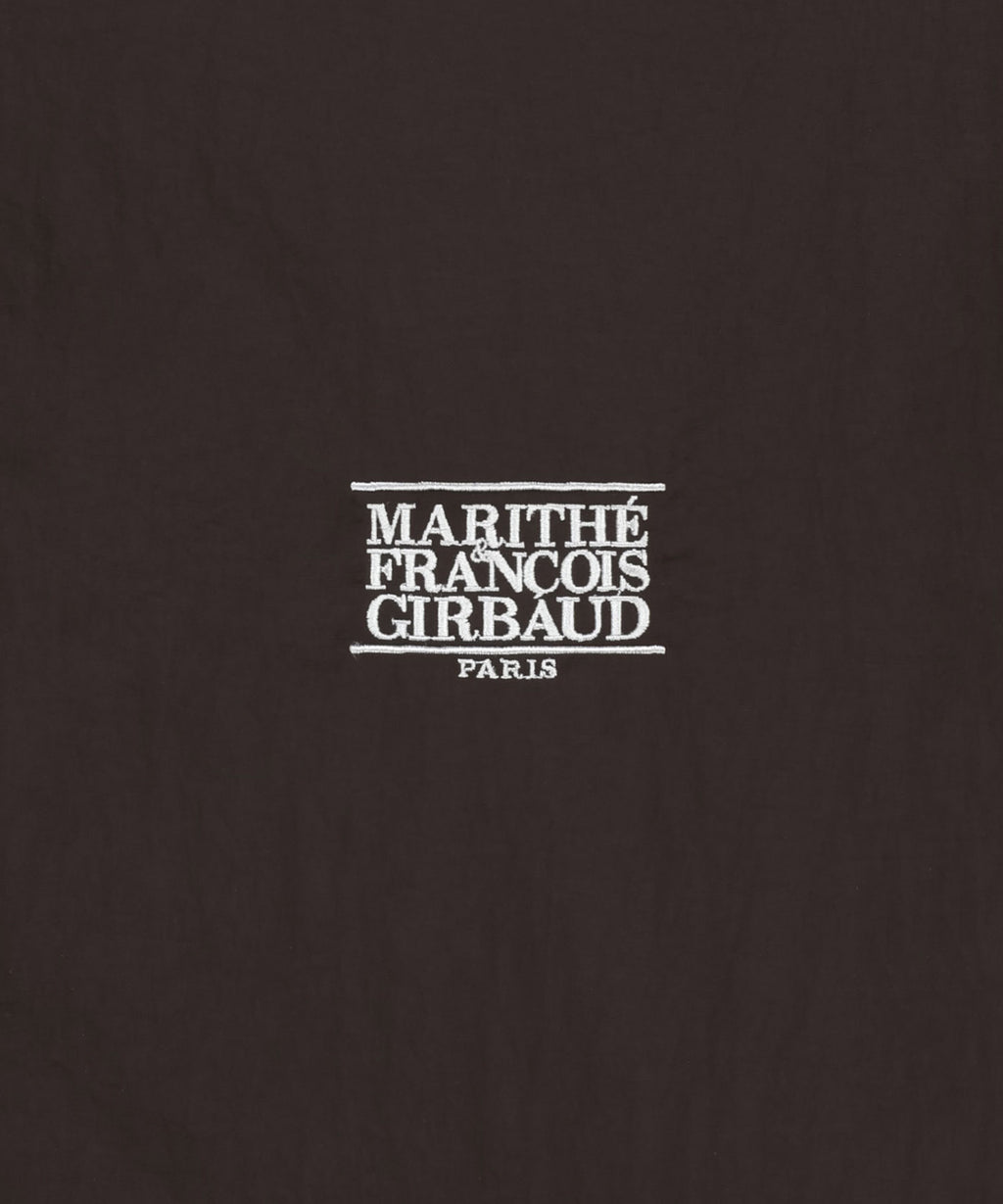 Marithe & Francois Girbaud - Classic Logo Over Fit Hooded Windbreaker (Brown) product image 10 | TRAB K-Fashion Australia