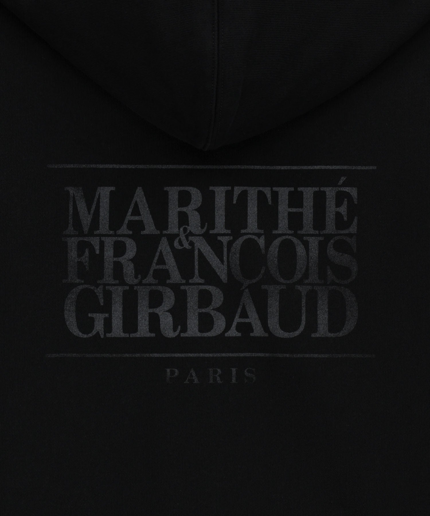 Marithe & Francois Girbaud - Classic Logo Hoodie Zipup (Black) product image 10 | TRAB K-Fashion Australia