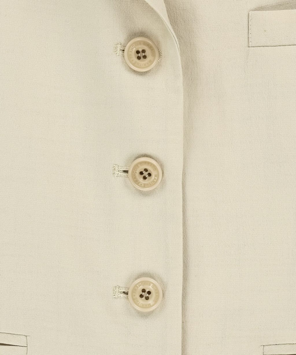 Marithe & Francois Girbaud - Half Sleeve Jacket (Beige) product image 10 | TRAB K-Fashion Australia