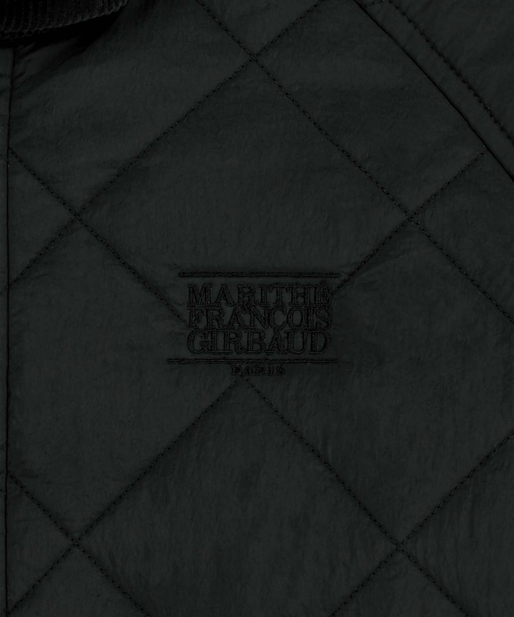 Marithe & Francois Girbaud - Corduroy Collar Quilted Jacket (Black) product image 10 | TRAB K-Fashion Australia