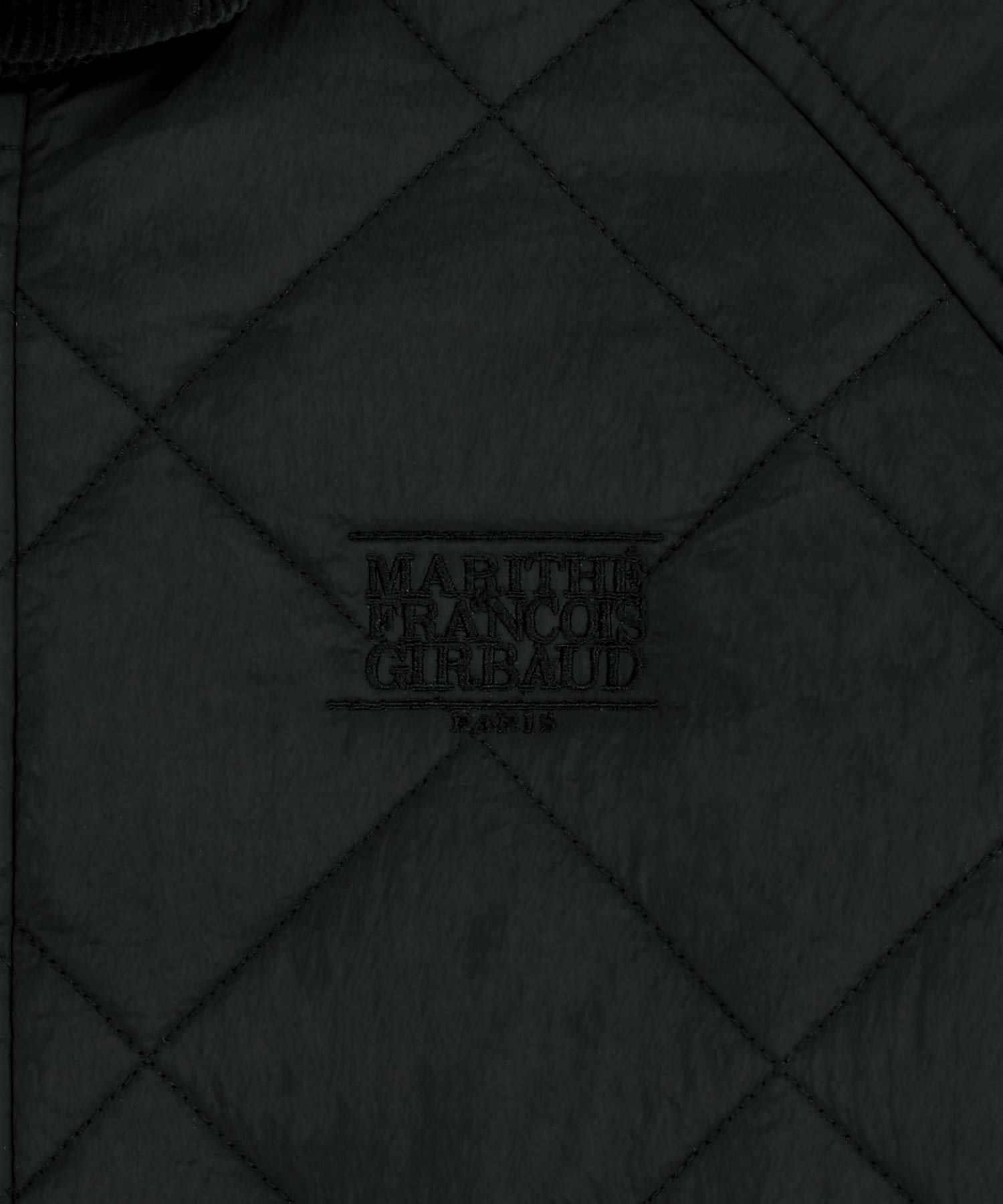 Marithe & Francois Girbaud - Corduroy Collar Quilted Jacket (Black) product image 10 | TRAB K-Fashion Australia