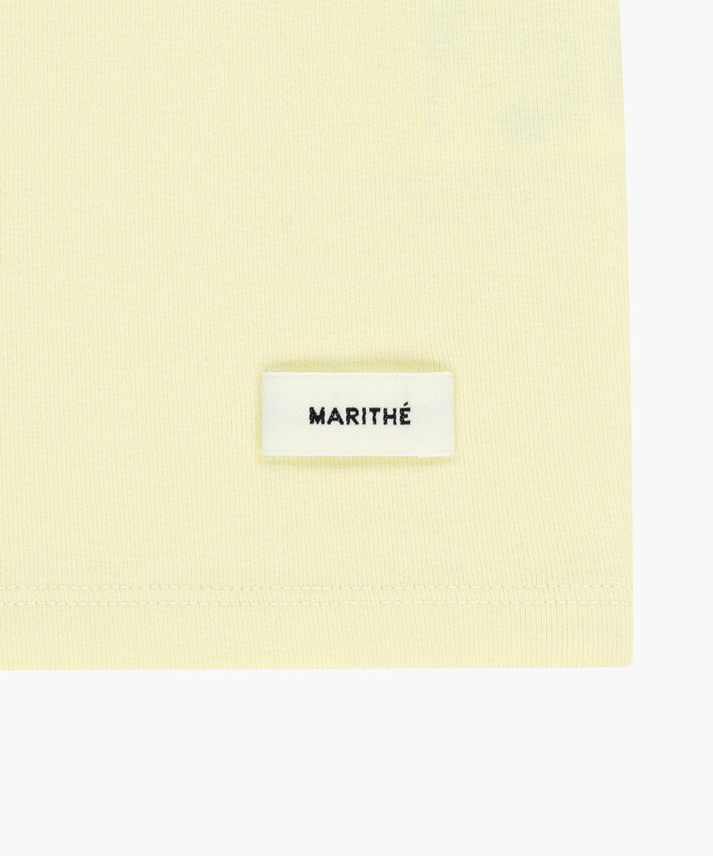Marithe & Francois Girbaud - Basic Crop Tee (Light Yellow) product image 10 | TRAB K-Fashion Australia