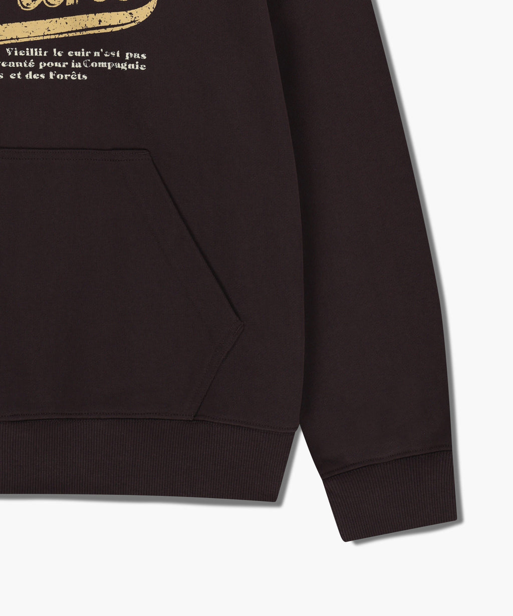 Marithe & Francois Girbaud - Baseball Logo Collar Half Zipup Sweatshirt (Brown) product image 10 | TRAB K-Fashion Australia