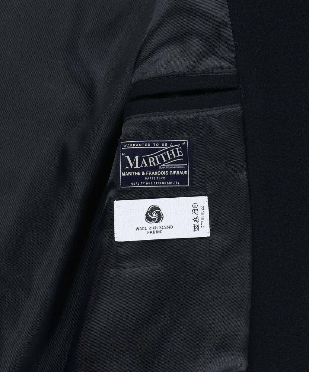 Marithe & Francois Girbaud - Wool Collar Varsity Jacket (Navy) product image 10 | TRAB K-Fashion Australia