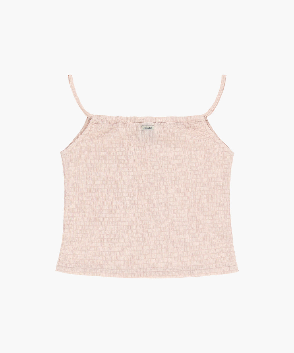Marithe & Francois Girbaud - Crinkle Sleeveless + Cardigan Set (Pink) product image 10 | TRAB K-Fashion Australia