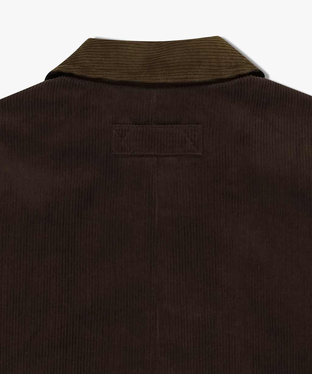 Marithe & Francois Girbaud - Corduroy Hunting Jacket (Brown) product image 10 | TRAB K-Fashion Australia