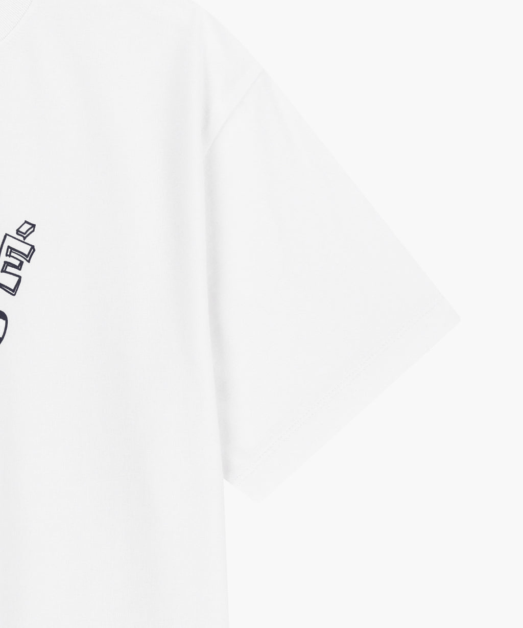 Marithe & Francois Girbaud - Marine Drawing Doodle Graphic Tee (White) product image 10 | TRAB K-Fashion Australia