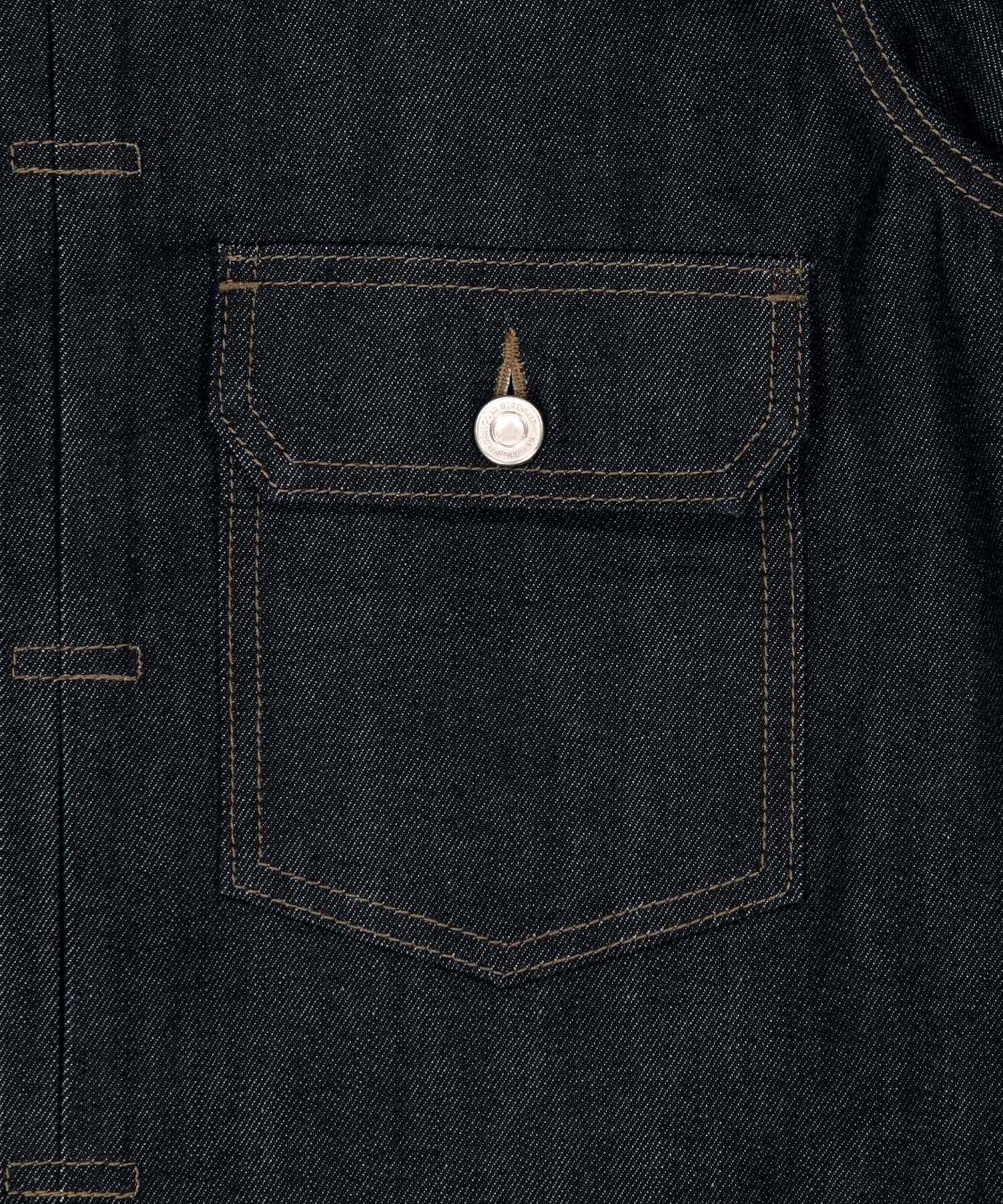 Marithe & Francois Girbaud - Selvage Denim Trucker Jacket (Indigo) product image 10 | TRAB K-Fashion Australia