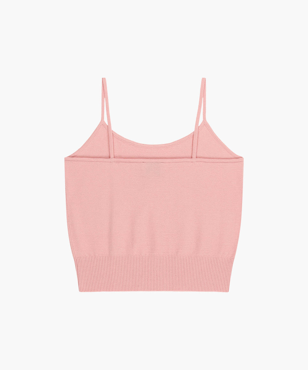 Marithe & Francois Girbaud - Basic Knit Cardigan Setup (Coral Pink) product image 10 | TRAB K-Fashion Australia