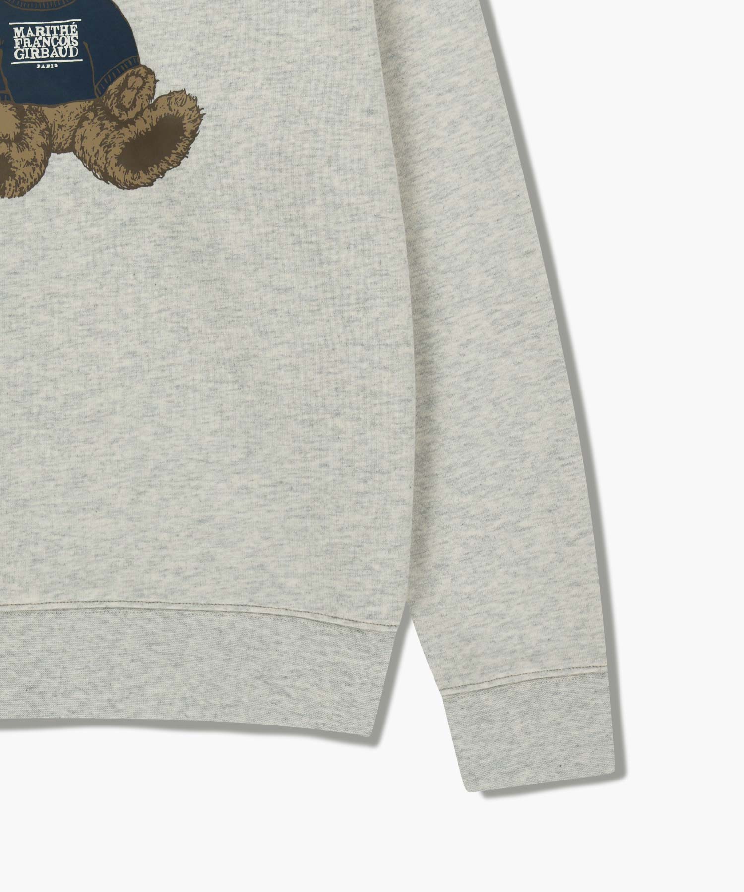 Marithe & Francois Girbaud - Doodle Bear Sweatshirt (Oatmeal) product image 10 | TRAB K-Fashion Australia