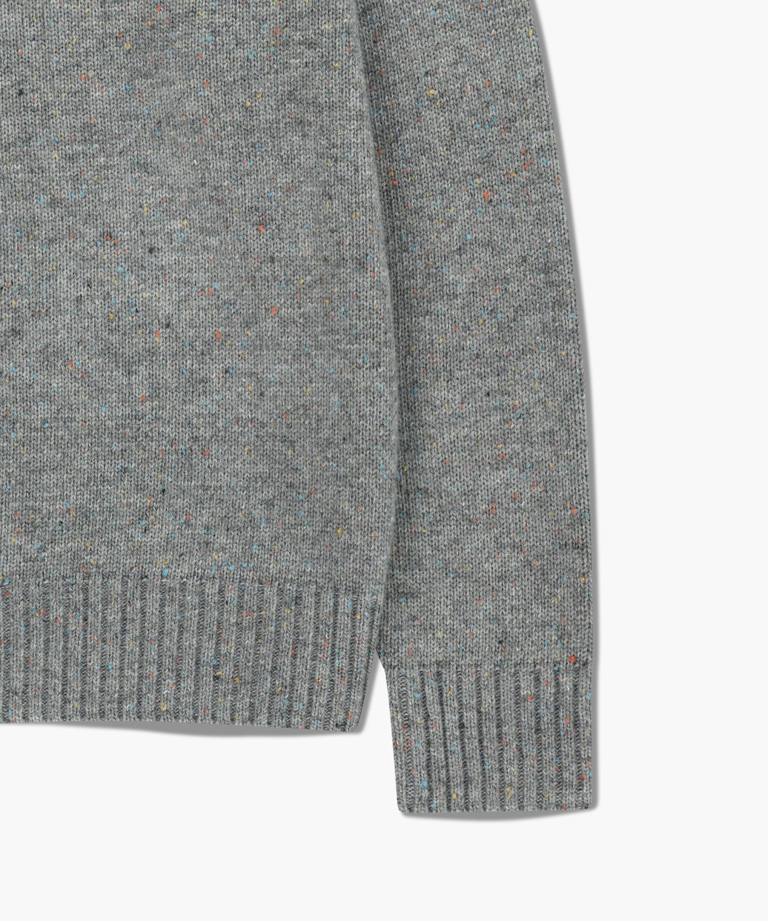 Marithe & Francois Girbaud - Lettering Logo Knit Pullover (Heather Gray) product image 10 | TRAB K-Fashion Australia