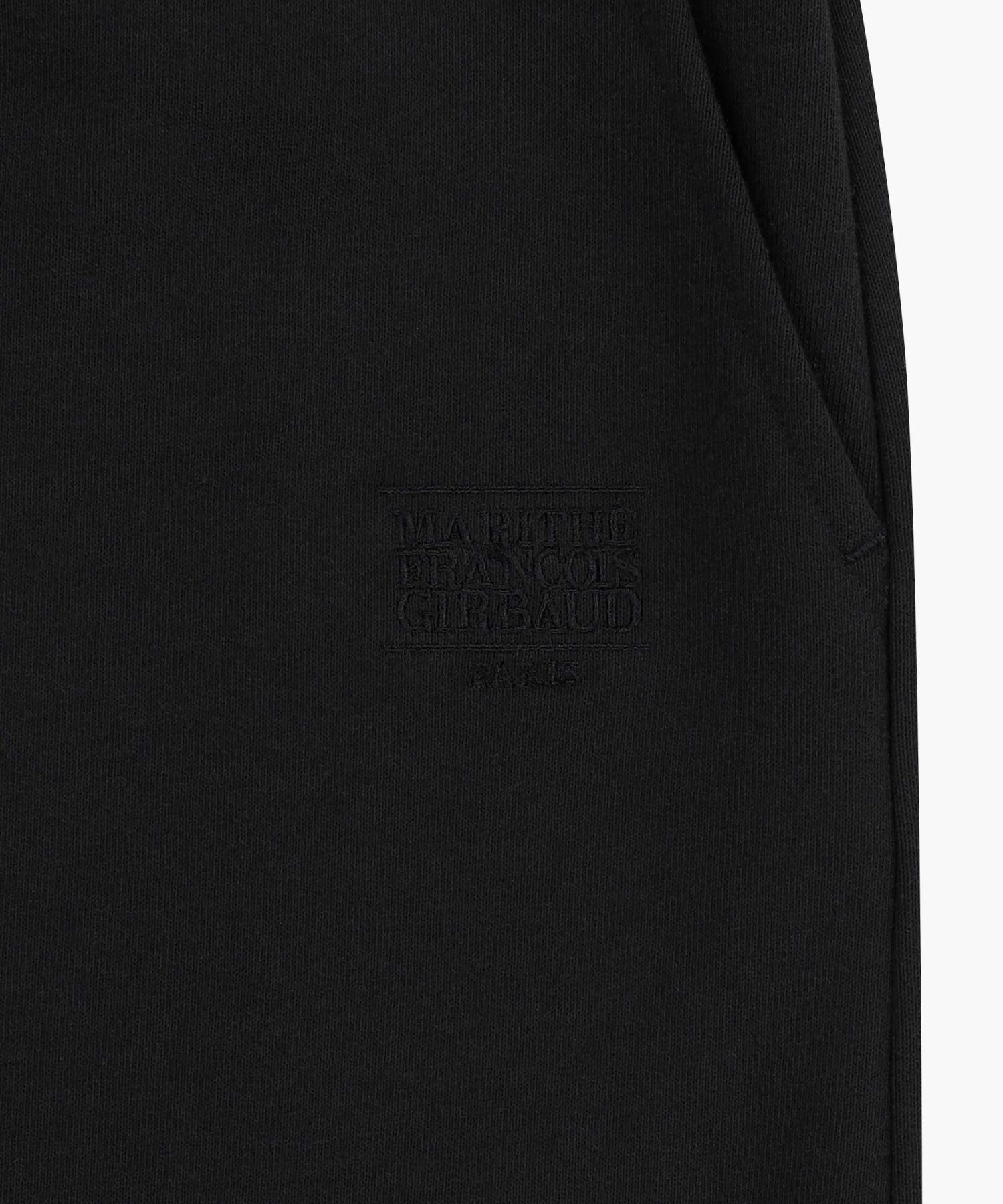 Marithe & Francois Girbaud - Classic Logo Sweat Long Skirt (Black Black) product image 10 | TRAB K-Fashion Australia