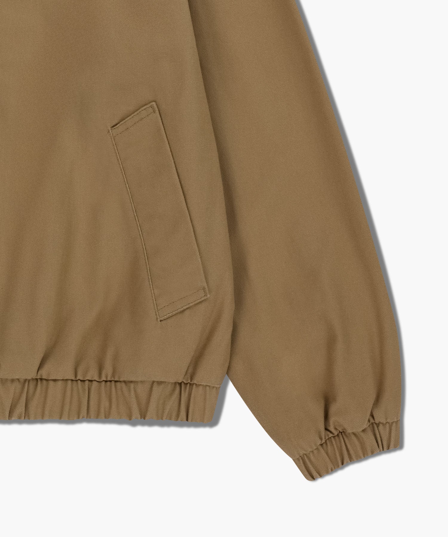 Marithe & Francois Girbaud - Graphic Embroidery Cotton Bomber Jacket (Beige) product image 10 | TRAB K-Fashion Australia