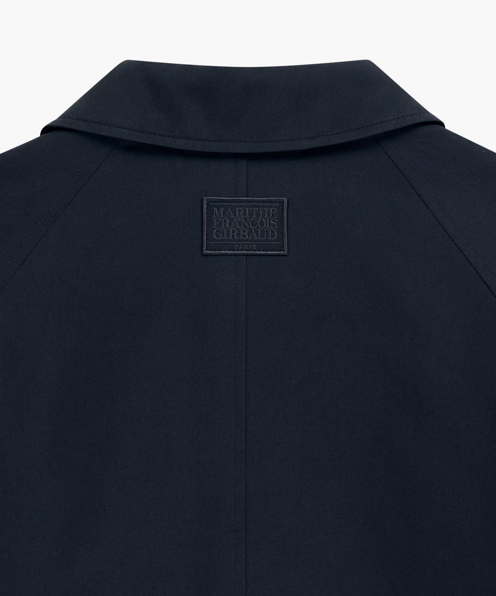 Marithe & Francois Girbaud - Raglan Half Trench Jacket (Navy) product image 9 | TRAB K-Fashion Australia