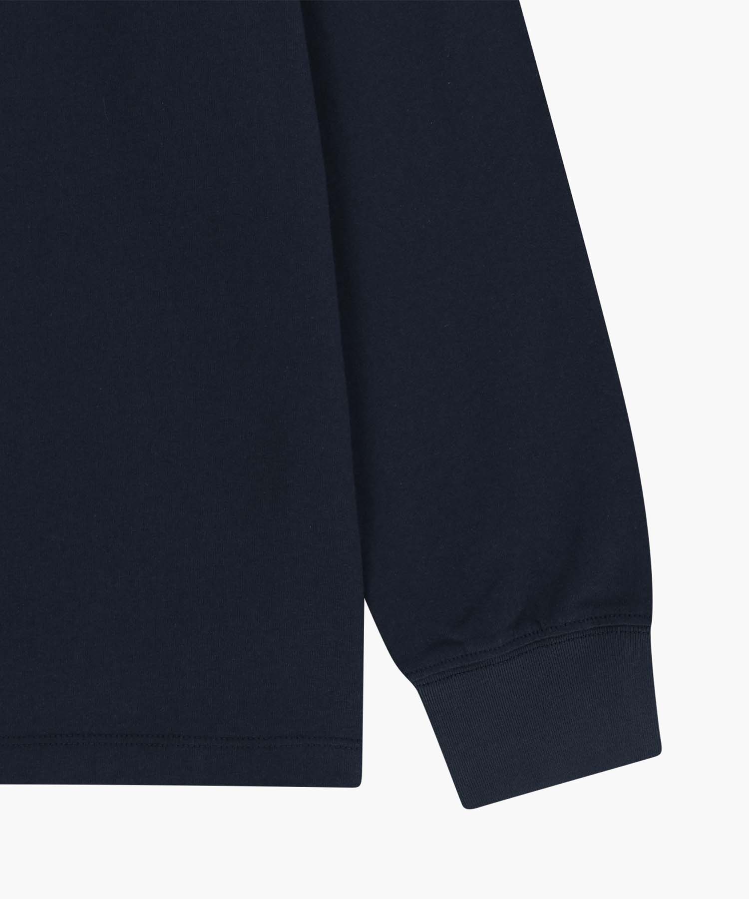 Marithe & Francois Girbaud - Back Classic Logo Long Sleeve Tee (Navy) product image 10 | TRAB K-Fashion Australia