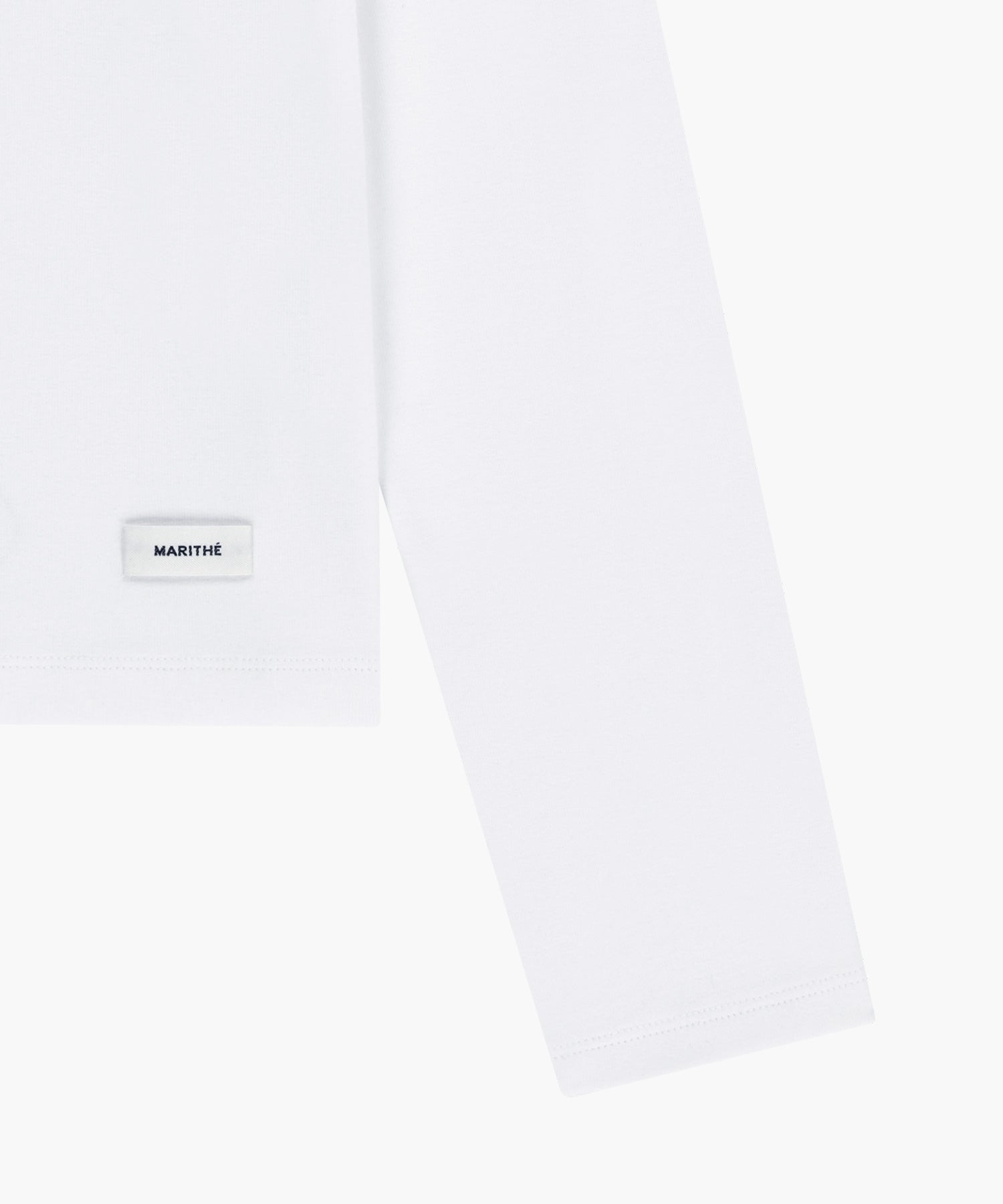 Marithe & Francois Girbaud - Basic Scoop Back Long Sleeve (White) product image 10 | TRAB K-Fashion Australia