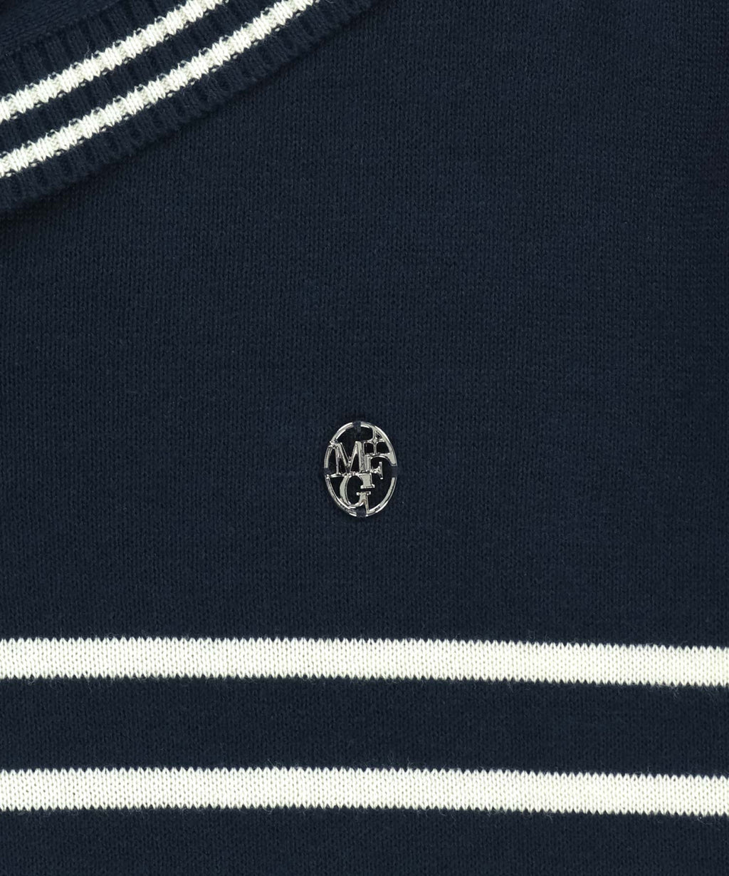 Marithe & Francois Girbaud - Sailor Knit Pullover (Navy) product image 10 | TRAB K-Fashion Australia