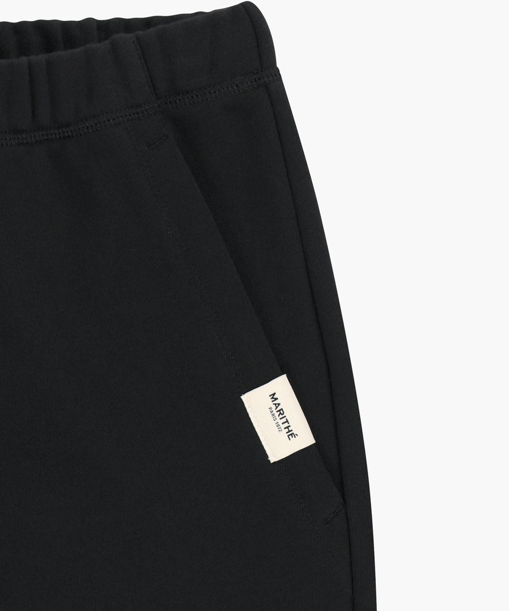 Marithe & Francois Girbaud - Basic Fold-over Sweat Pants (Black) product image 9 | TRAB K-Fashion Australia