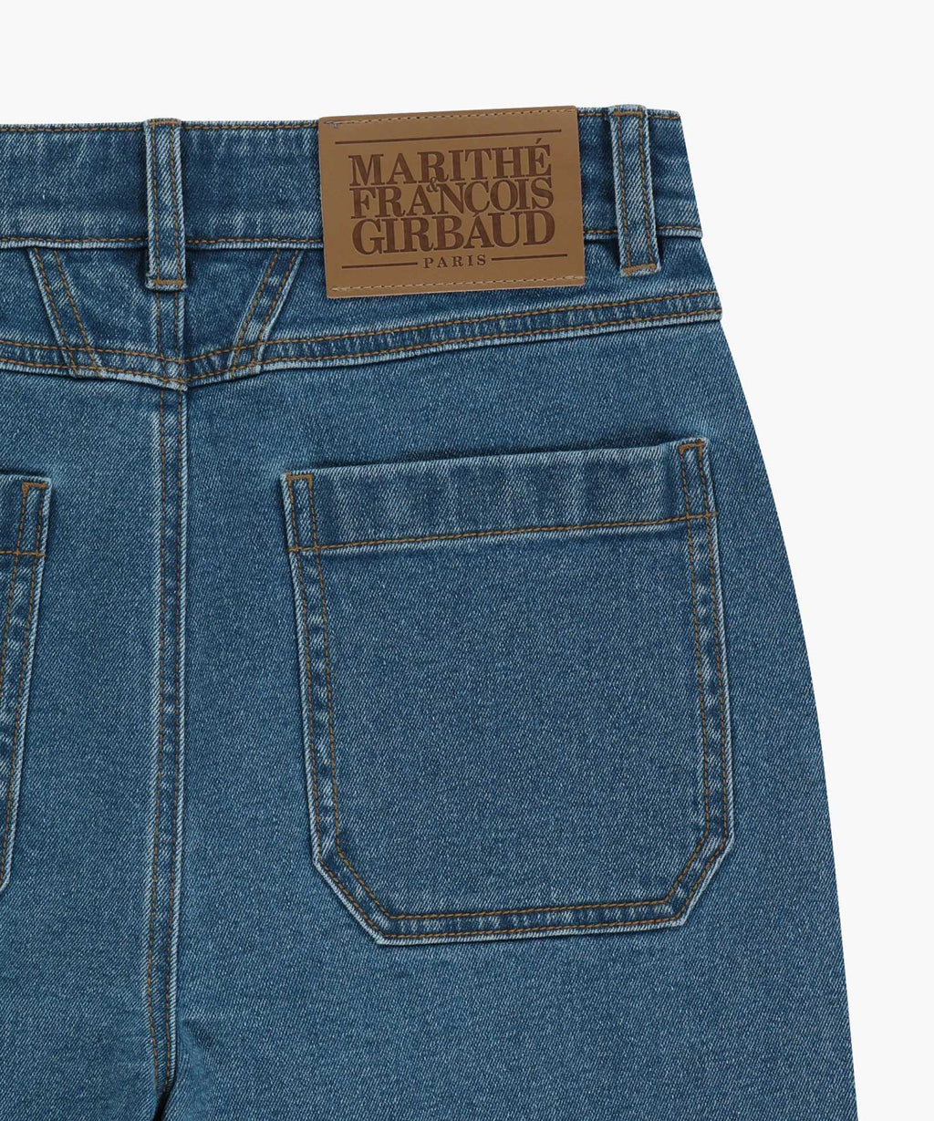 Marithe & Francois Girbaud - Boot-cut Denim Pants (Blue) product image 10 | TRAB K-Fashion Australia