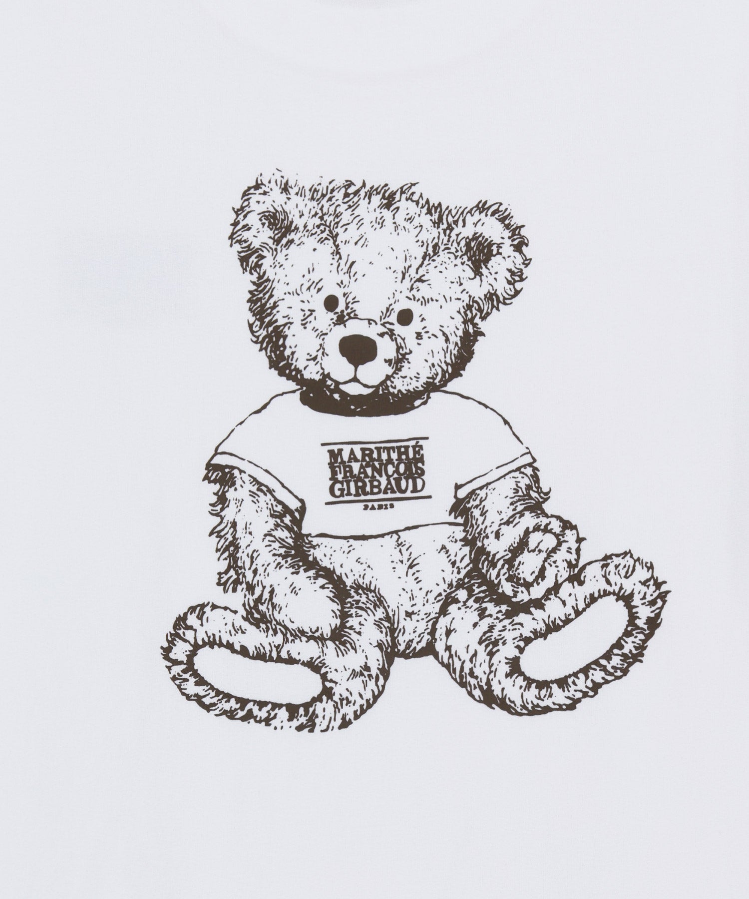 Marithe & Francois Girbaud - Doodle Bear Tee (White) product image 10 | TRAB K-Fashion Australia