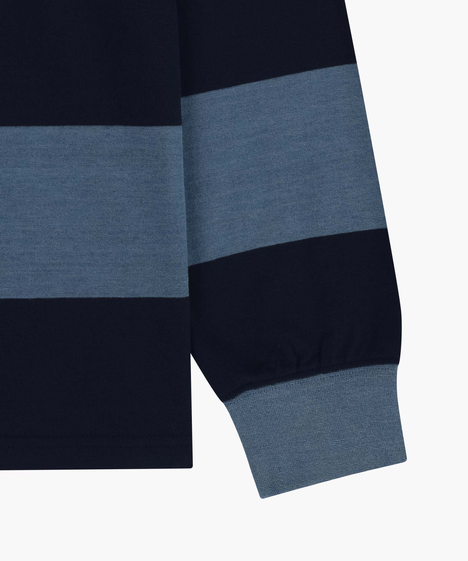 Marithe & Francois Girbaud - Washed Denim Collar Long Sleeve Tee (Blue) product image 10 | TRAB K-Fashion Australia