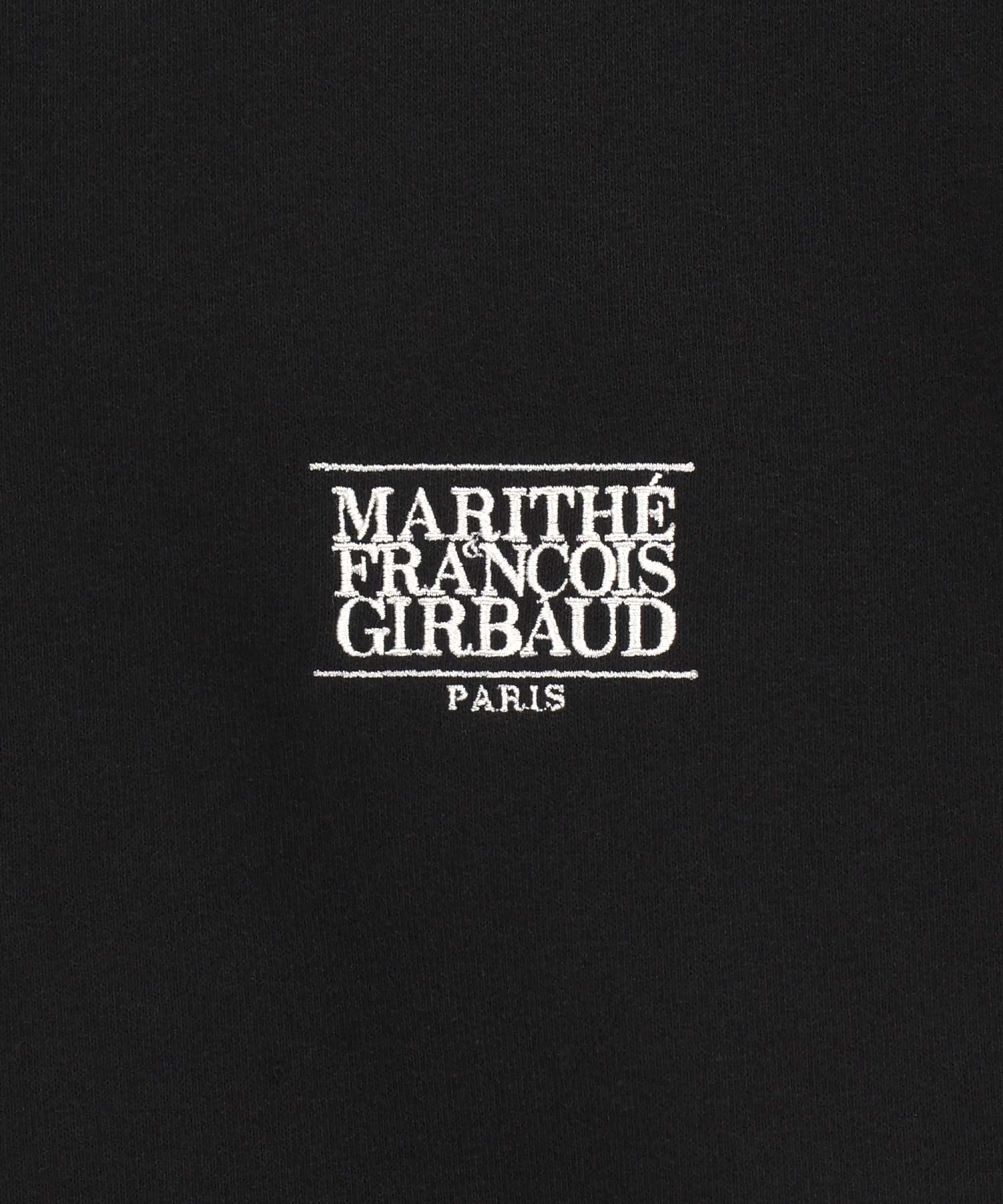 Marithe & Francois Girbaud - Small Classic Logo Half Zipup Sweatshirt (Black) product image 10 | TRAB K-Fashion Australia