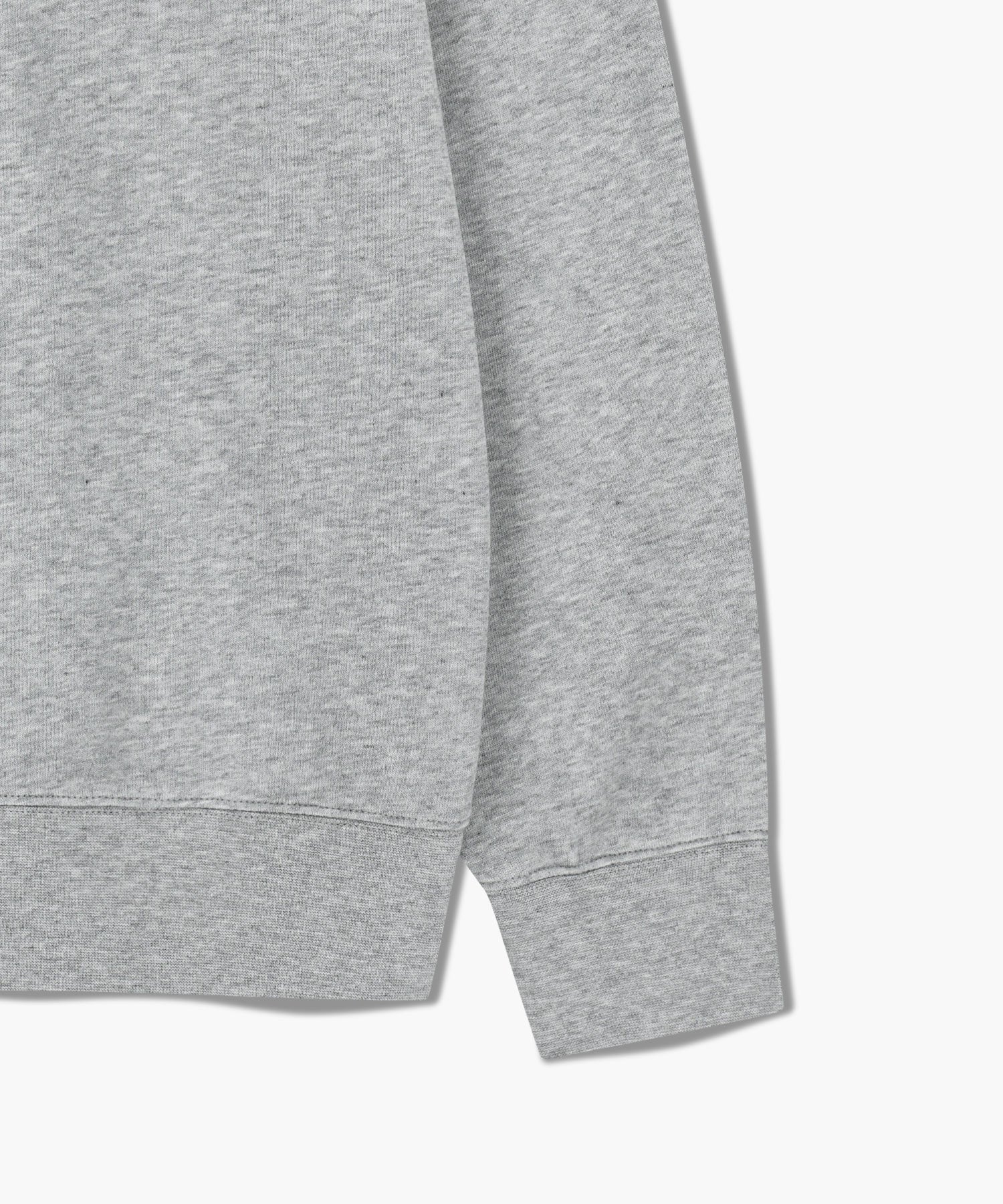 Marithe & Francois Girbaud - Classic Logo Embroidery Sweatshirt (brushed) (Heather Gray) product image 10 | TRAB K-Fashion Australia