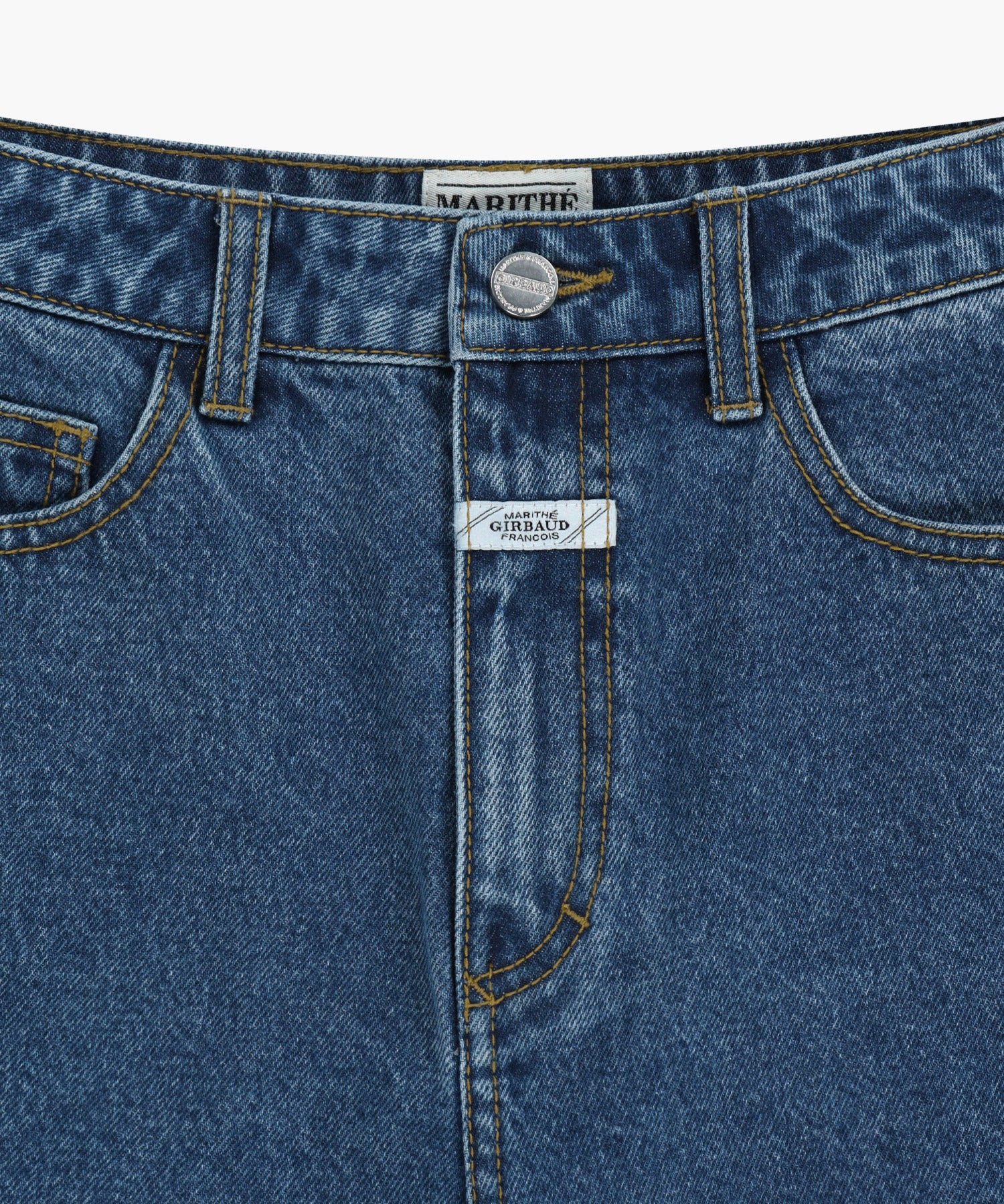 Marithe & Francois Girbaud - Carpenter Denim Shorts (Blue) product image 10 | TRAB K-Fashion Australia