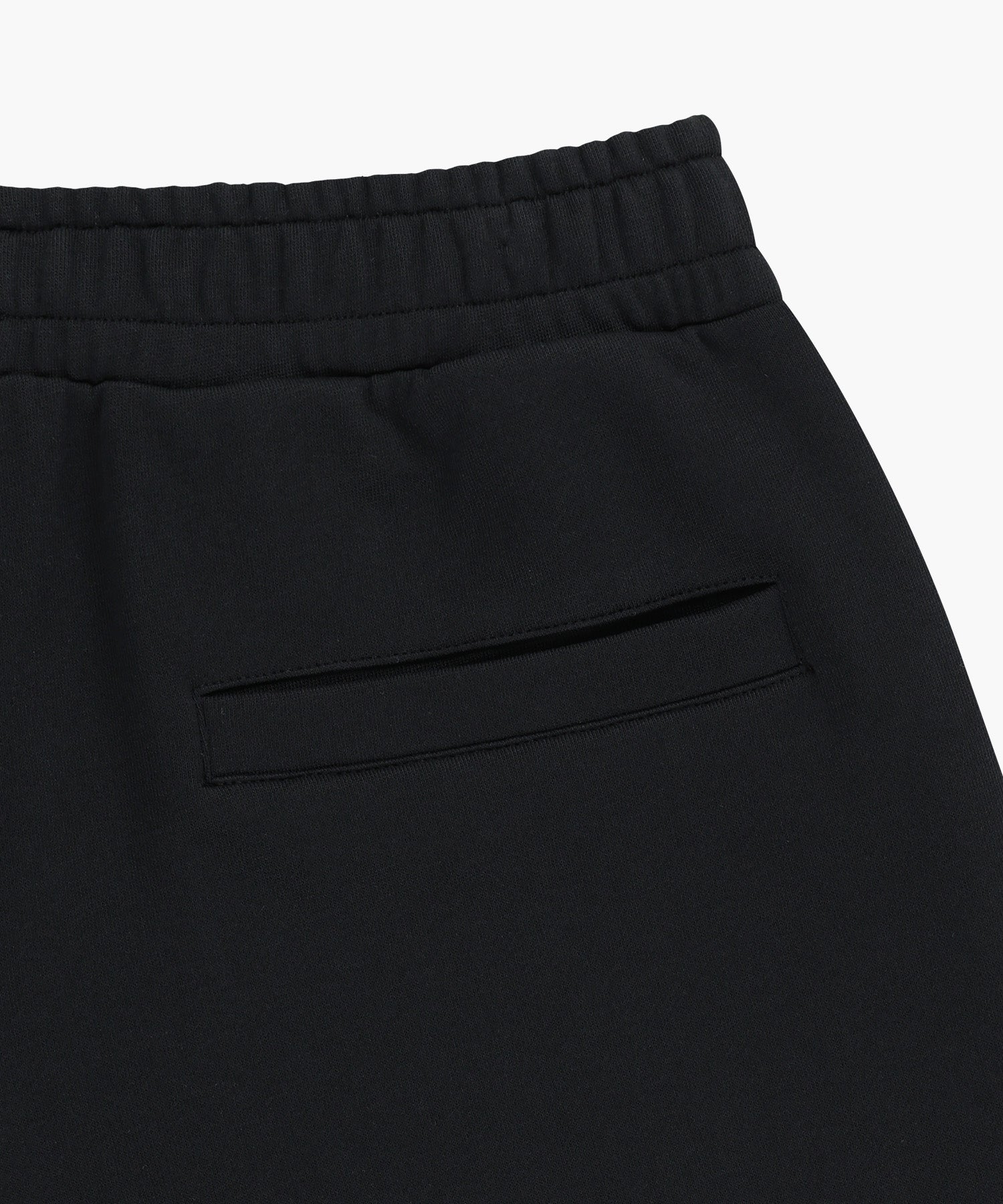 Marithe & Francois Girbaud - Embo Logo Bermuda Sweat Shorts (Black) product image 10 | TRAB K-Fashion Australia