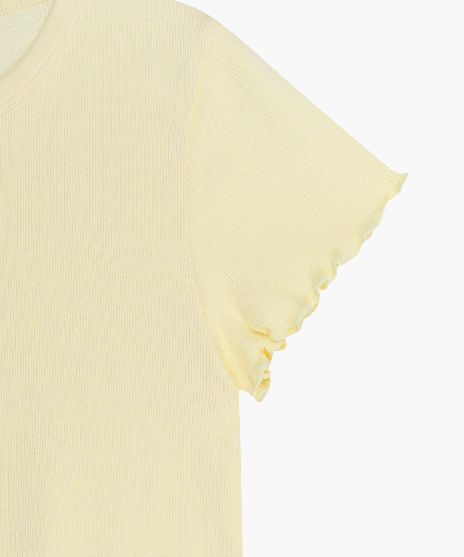 Marithe & Francois Girbaud - Rib Point Tee (Butter) product image 10 | TRAB K-Fashion Australia