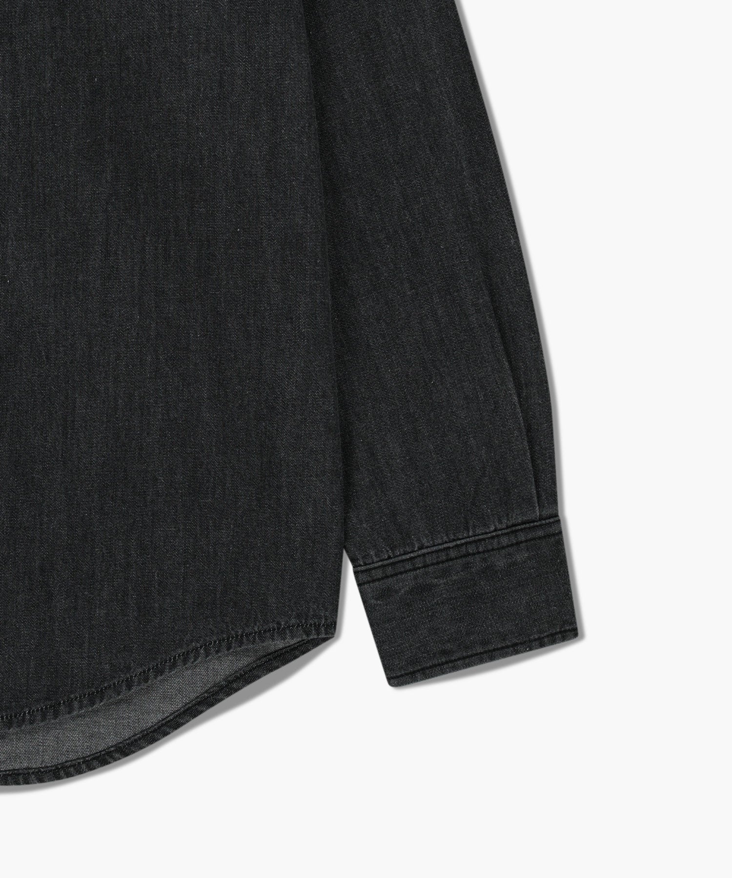 Marithe & Francois Girbaud - Logo Denim Shirt (Black) product image 10 | TRAB K-Fashion Australia